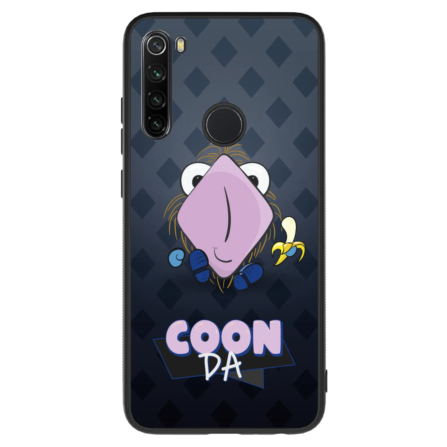 Picasee ULTIMATE CASE pro Xiaomi Redmi Note 8 - COONDA chlupatka - tmavá