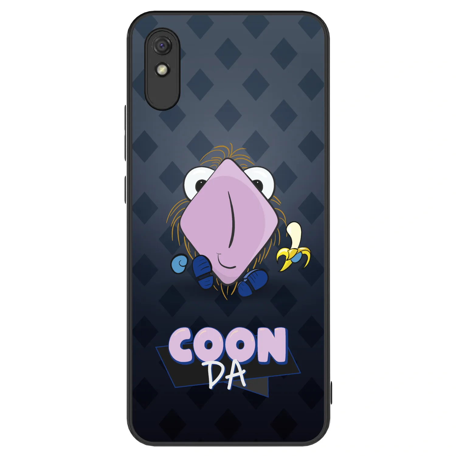 Picasee ULTIMATE CASE pro Xiaomi Redmi 9A - COONDA chlupatka - tmavá