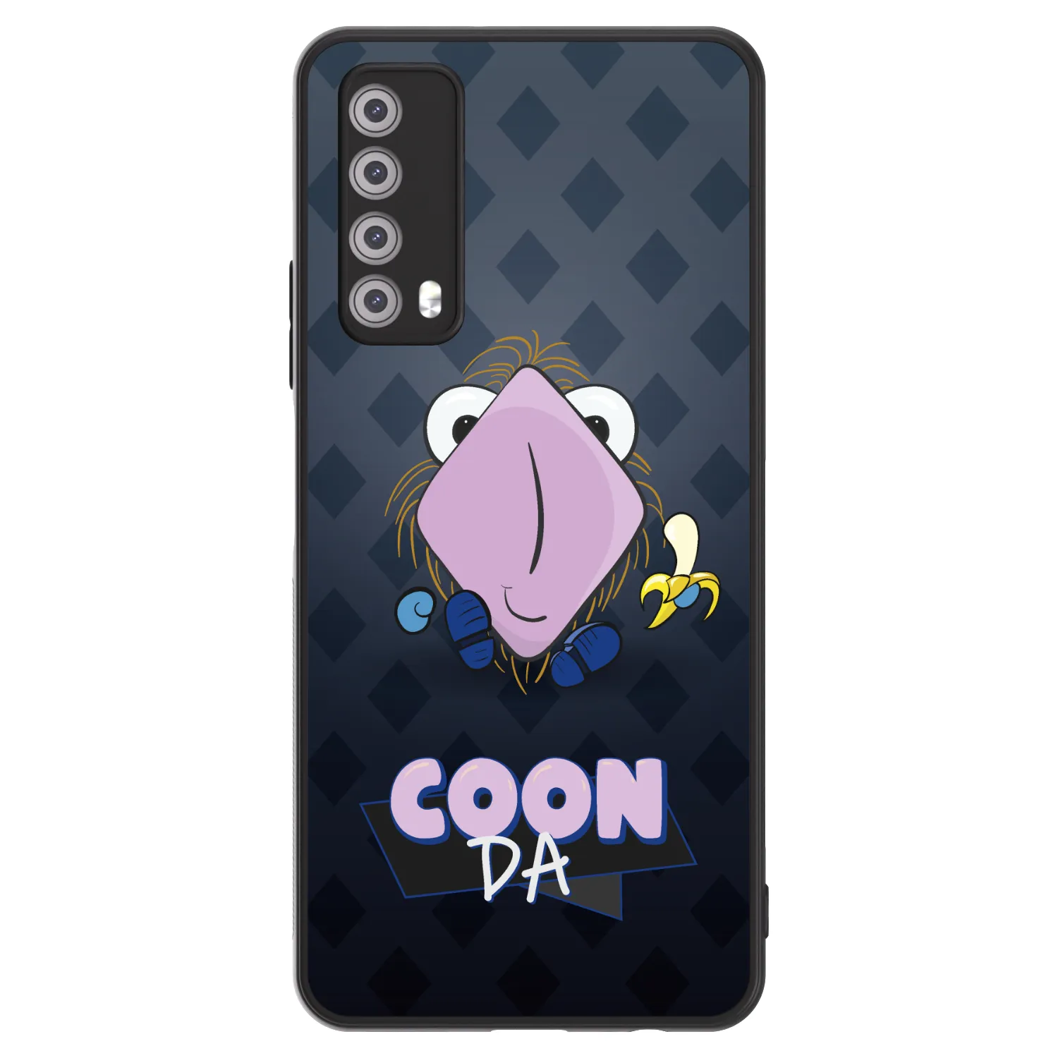 Picasee ULTIMATE CASE pro Huawei P Smart 2021 - COONDA chlupatka - tmavá