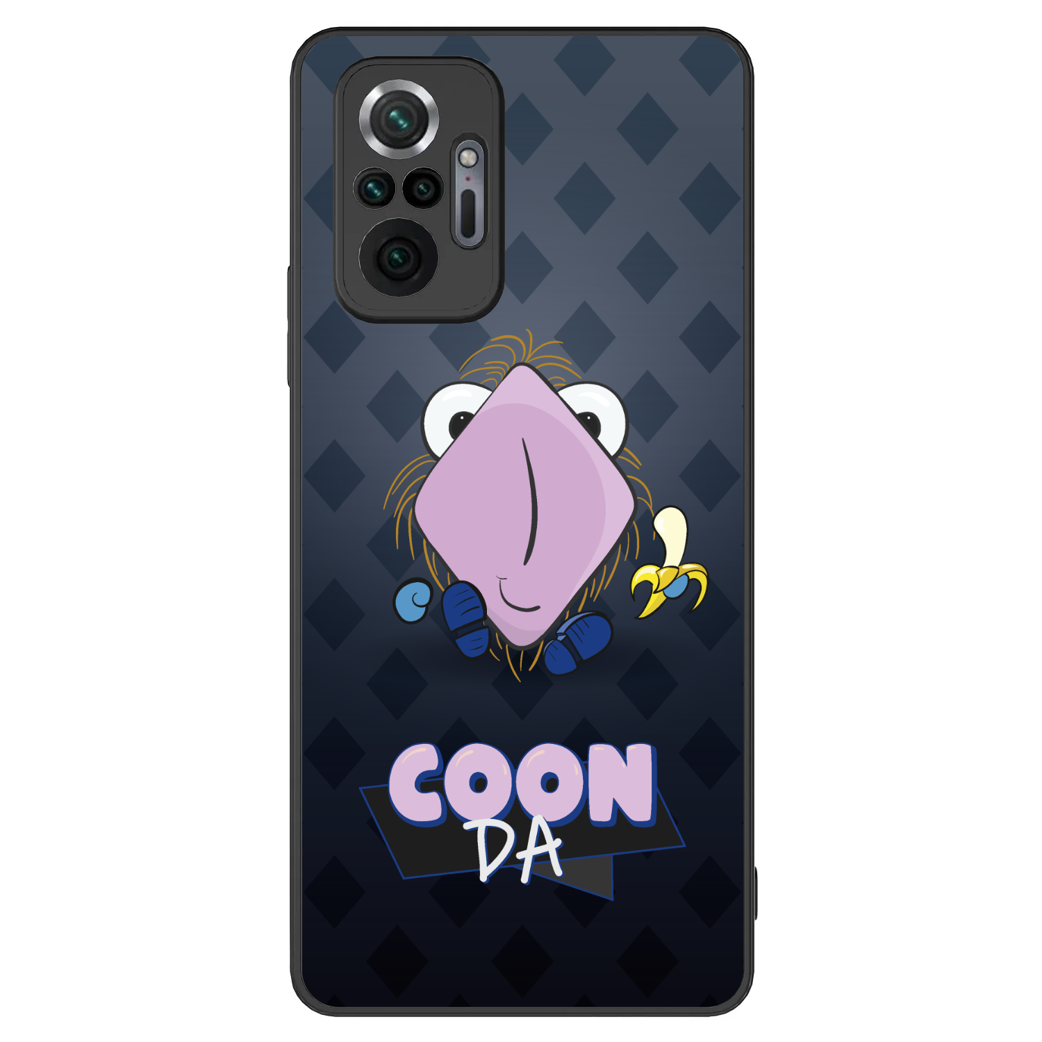 Picasee ULTIMATE CASE pro Xiaomi Redmi Note 10 Pro - COONDA chlupatka - tmavá
