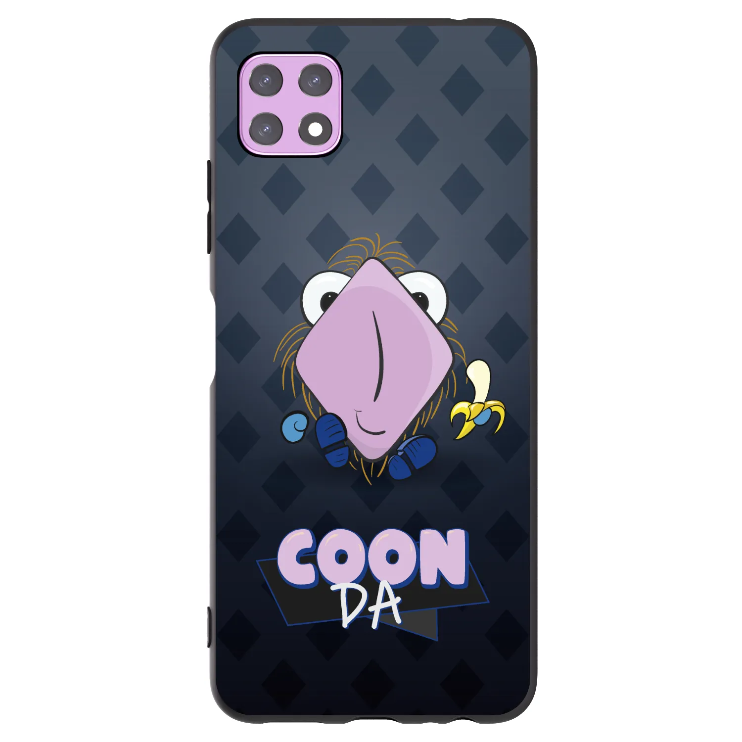Picasee silikonový černý obal pro Samsung Galaxy A22 A226B 5G - COONDA chlupatka - tmavá