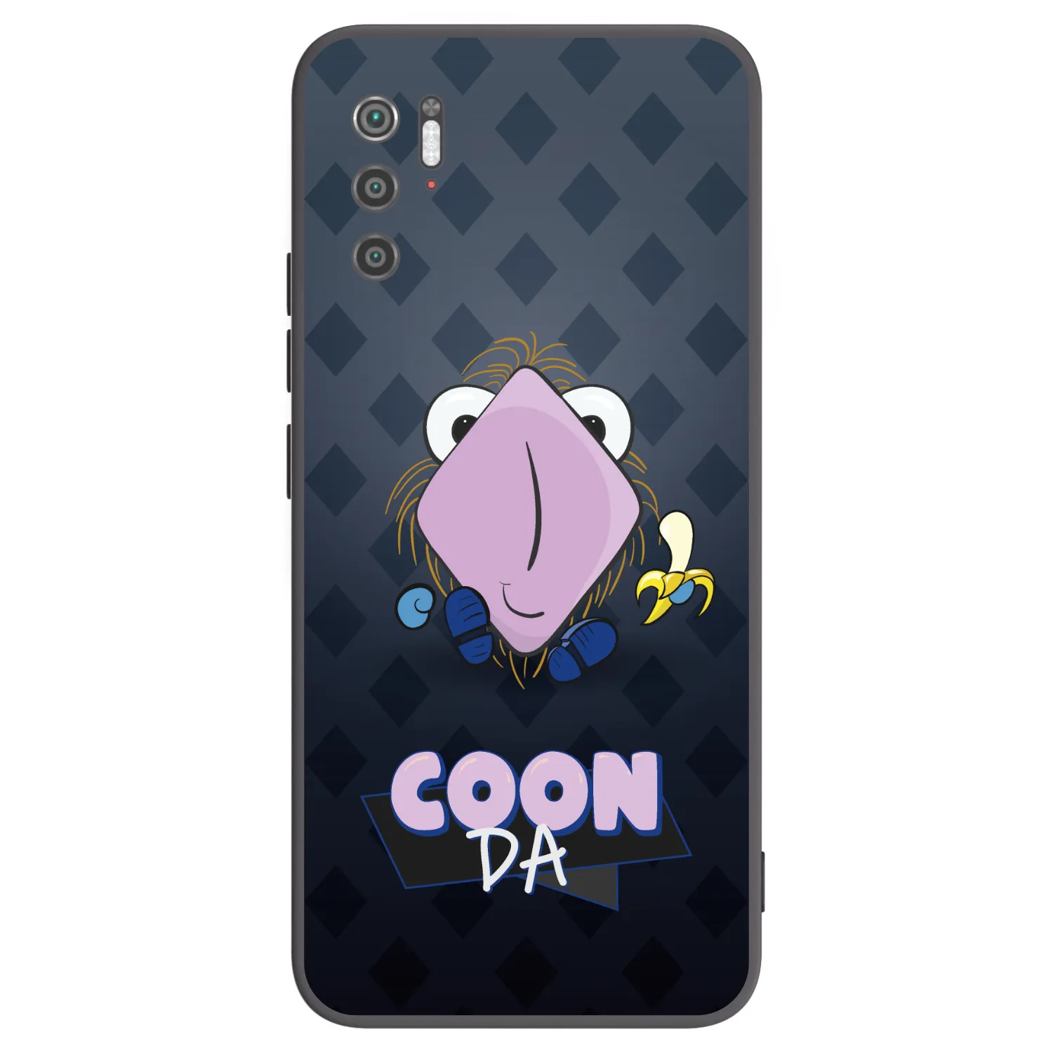 Picasee silikonový černý obal pro Xiaomi Poco M3 Pro 5G - COONDA chlupatka - tmavá