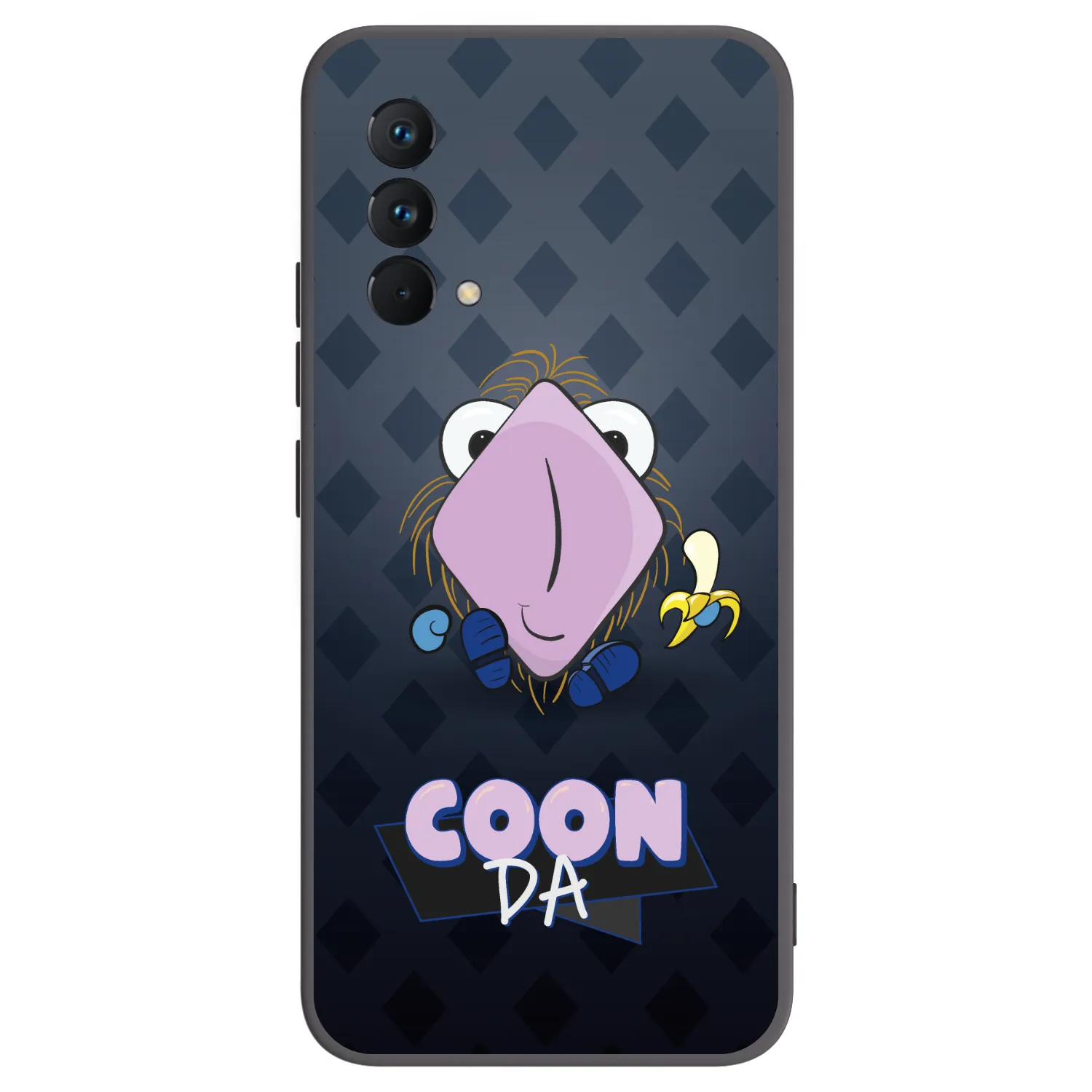 Picasee silikonový černý obal pro Realme GT Master Edition 5G - COONDA chlupatka - tmavá