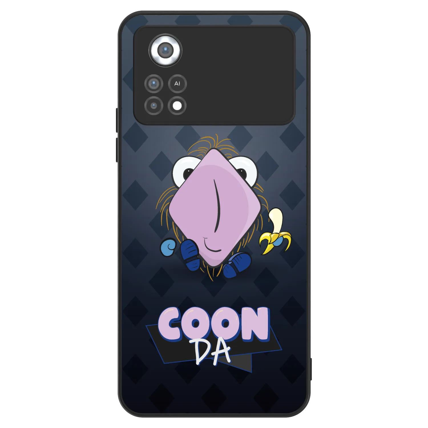 Picasee ULTIMATE CASE pro Xiaomi Poco X4 Pro 5G - COONDA chlupatka - tmavá