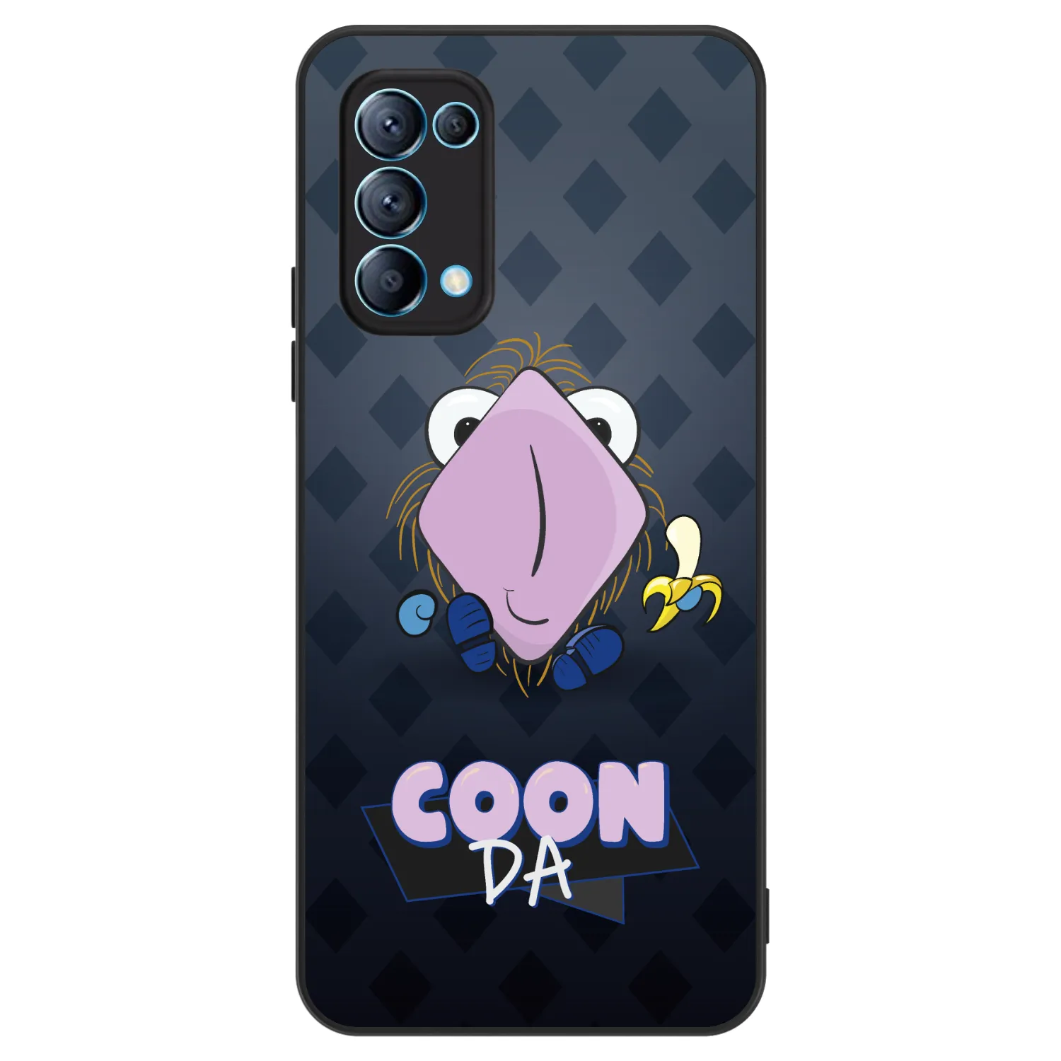 Picasee ULTIMATE CASE pro OPPO Reno 5 5G - COONDA chlupatka - tmavá