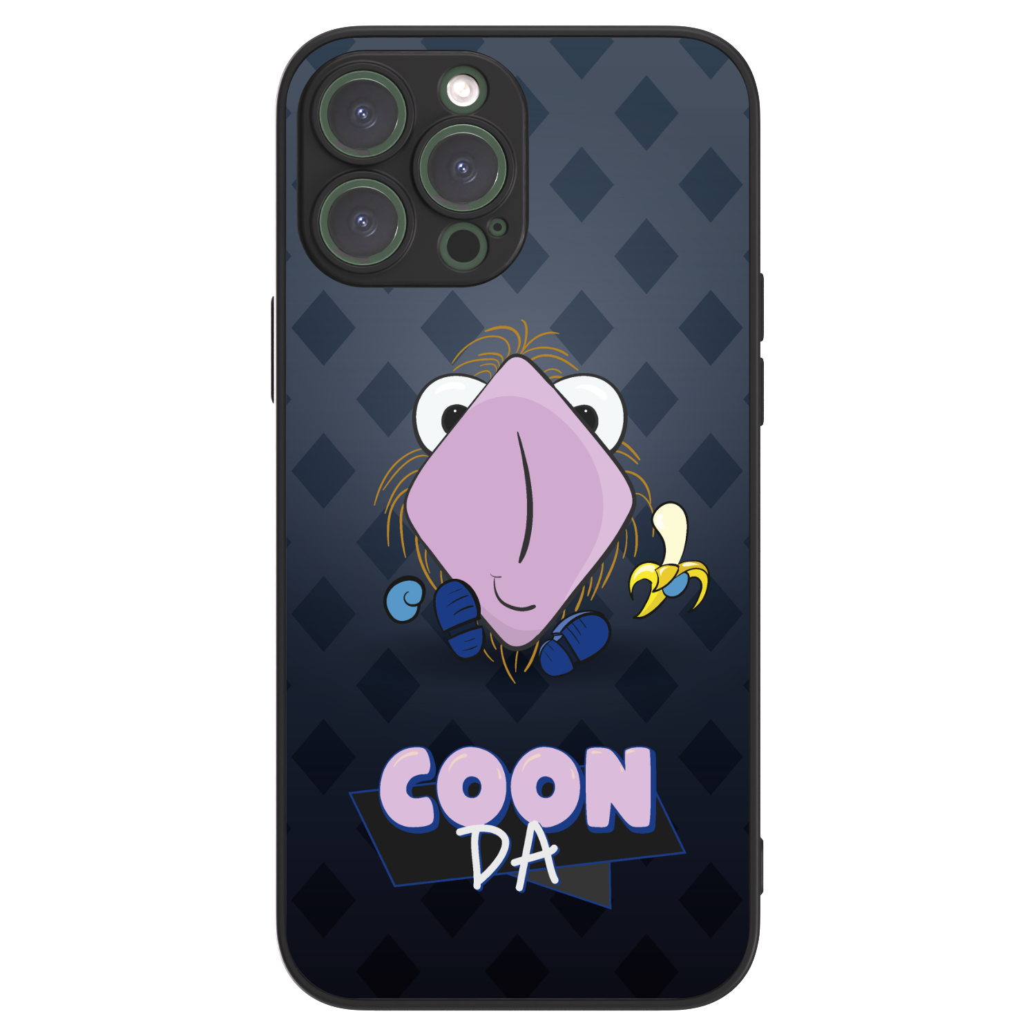 Picasee ULTIMATE CASE MagSafe pro Apple iPhone 13 Pro Max - COONDA chlupatka - tmavá