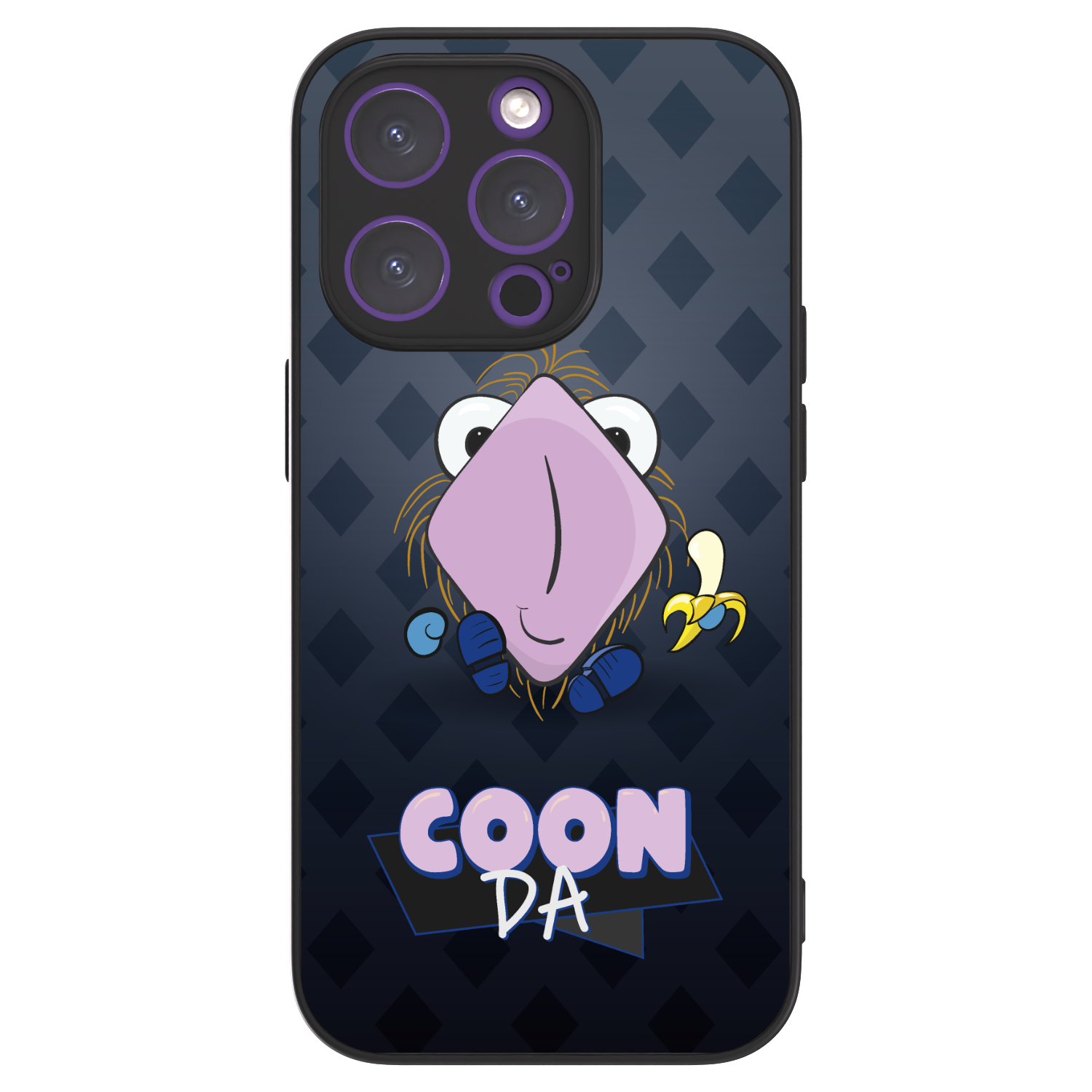 Picasee ULTIMATE CASE MagSafe pro Apple iPhone 14 Pro - COONDA chlupatka - tmavá