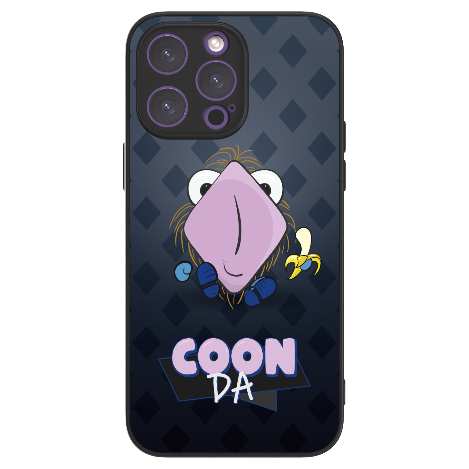 Picasee ULTIMATE CASE MagSafe pro Apple iPhone 14 Pro Max - COONDA chlupatka - tmavá