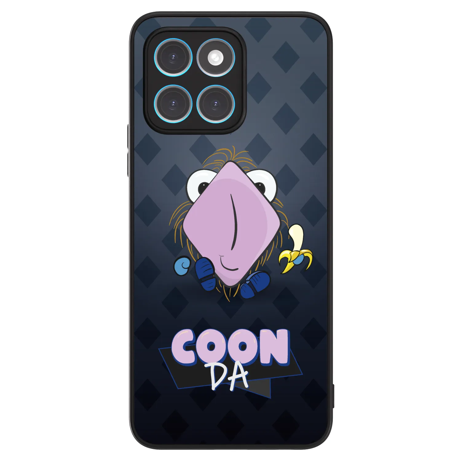 Picasee ULTIMATE CASE pro Honor X8 5G - COONDA chlupatka - tmavá