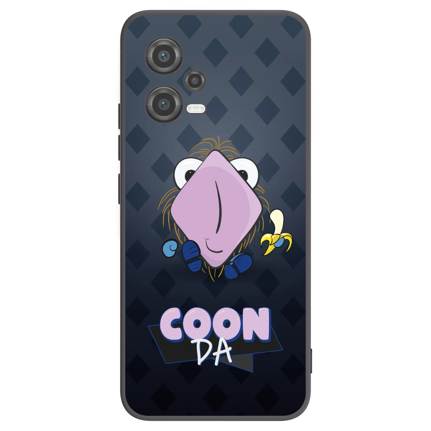 Picasee silikonový černý obal pro Xiaomi Poco X5 - COONDA chlupatka - tmavá