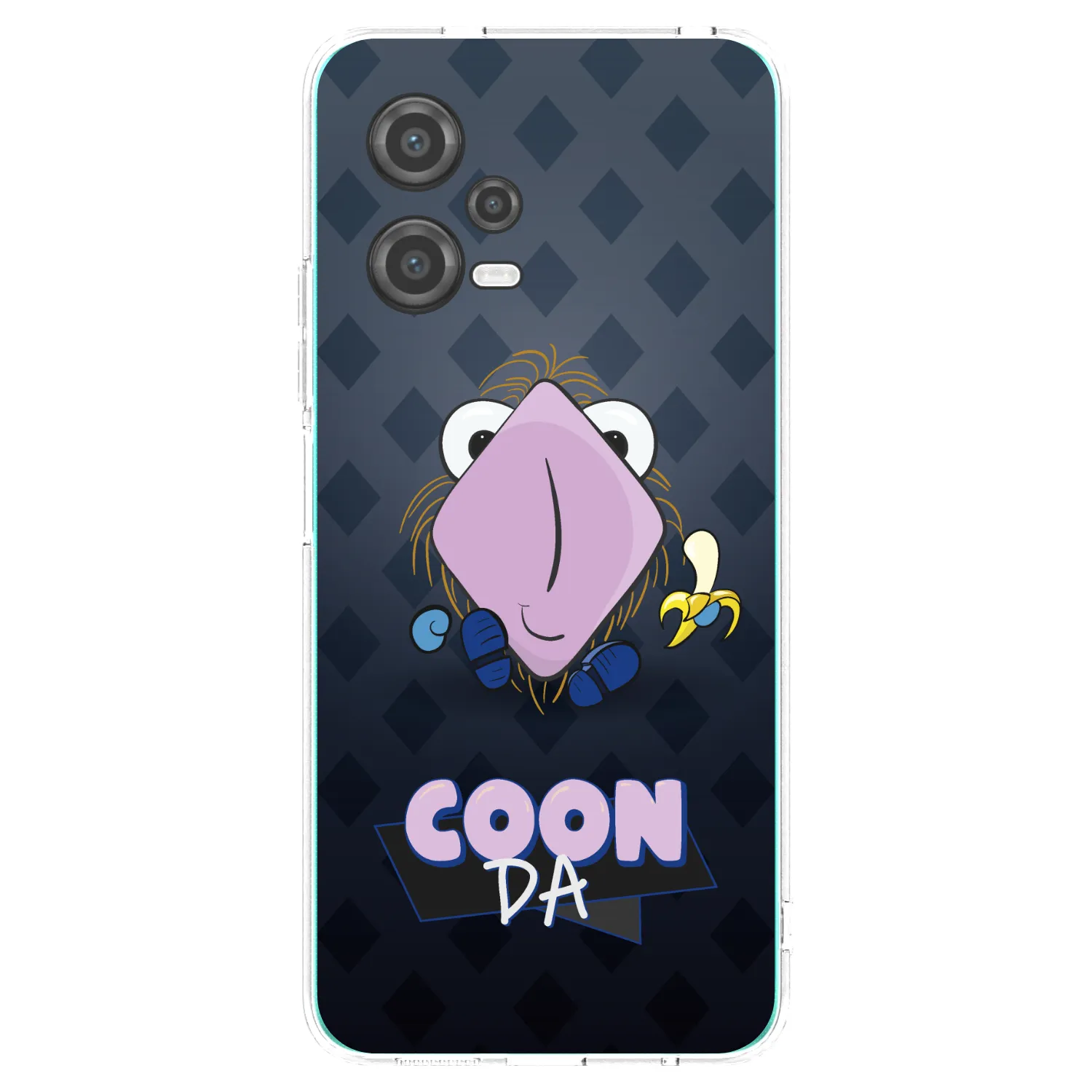 Picasee silikonový průhledný obal pro Xiaomi Poco X5 - COONDA chlupatka - tmavá