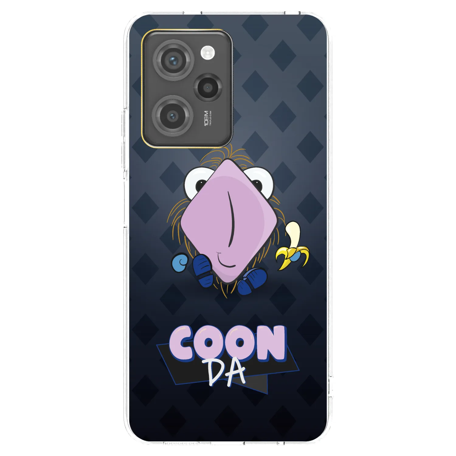 Picasee silikonový černý obal pro Xiaomi Poco X5 Pro - COONDA chlupatka - tmavá