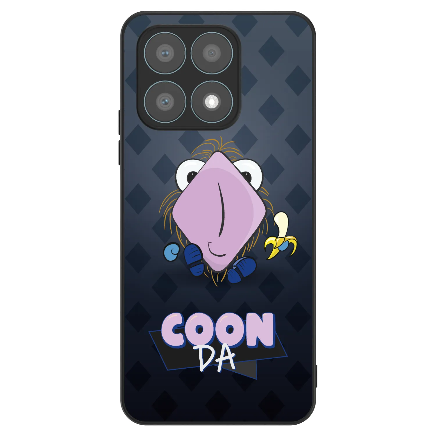 Picasee ULTIMATE CASE pro Honor X8a - COONDA chlupatka - tmavá