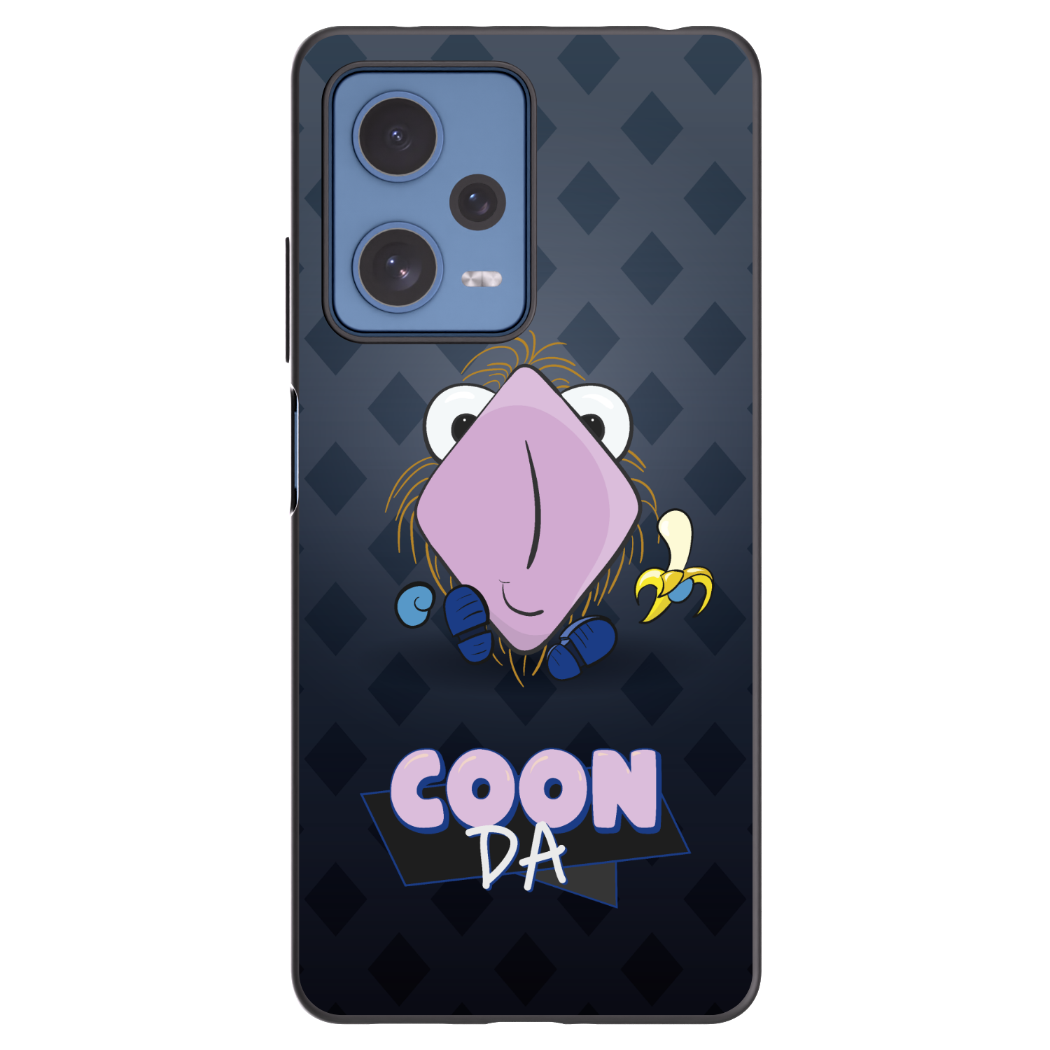 Picasee silikonový černý obal pro Xiaomi Redmi Note 12 Pro 5G - COONDA chlupatka - tmavá