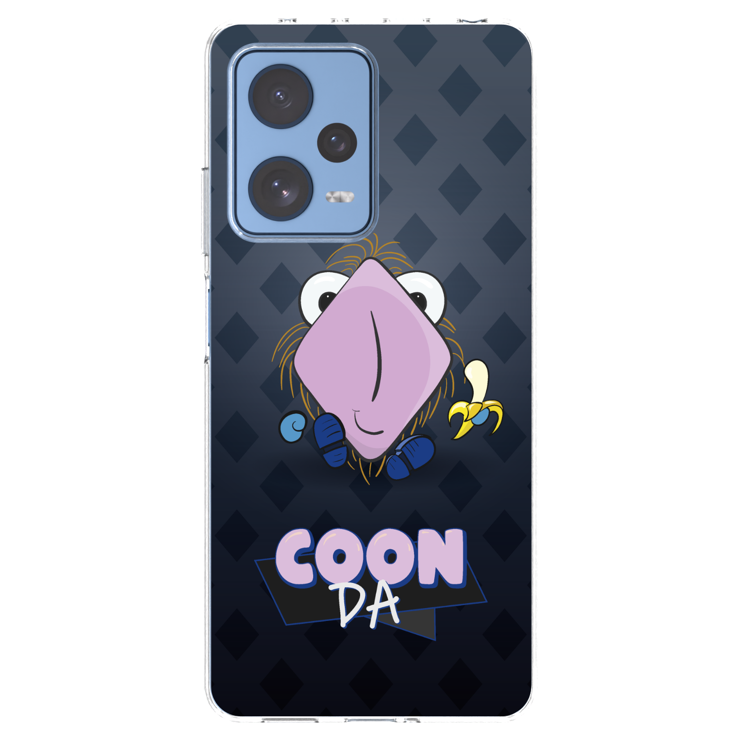 Picasee silikonový průhledný obal pro Xiaomi Redmi Note 12 Pro 5G - COONDA chlupatka - tmavá