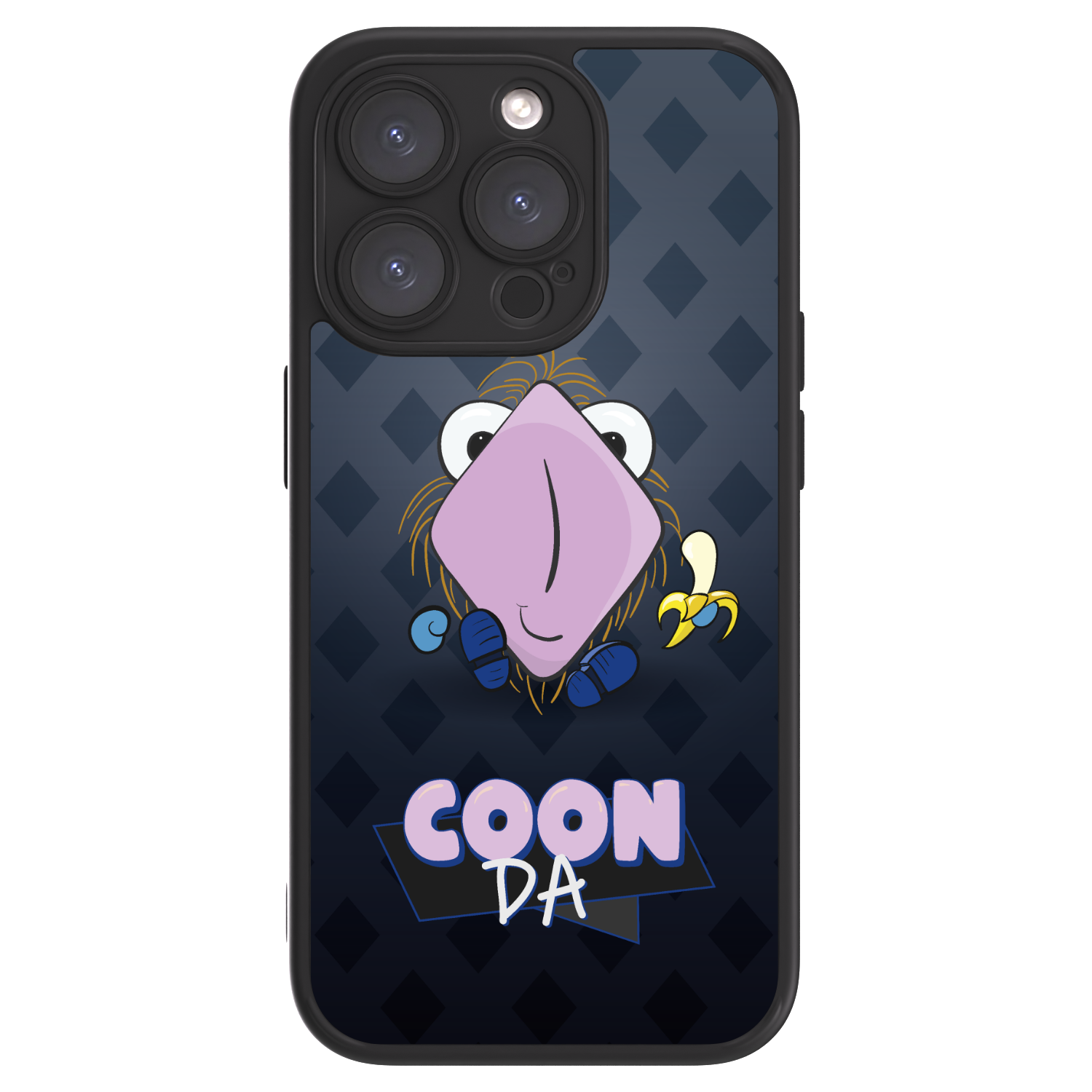 Picasee ULTIMATE CASE pro Apple iPhone 15 Pro - COONDA chlupatka - tmavá