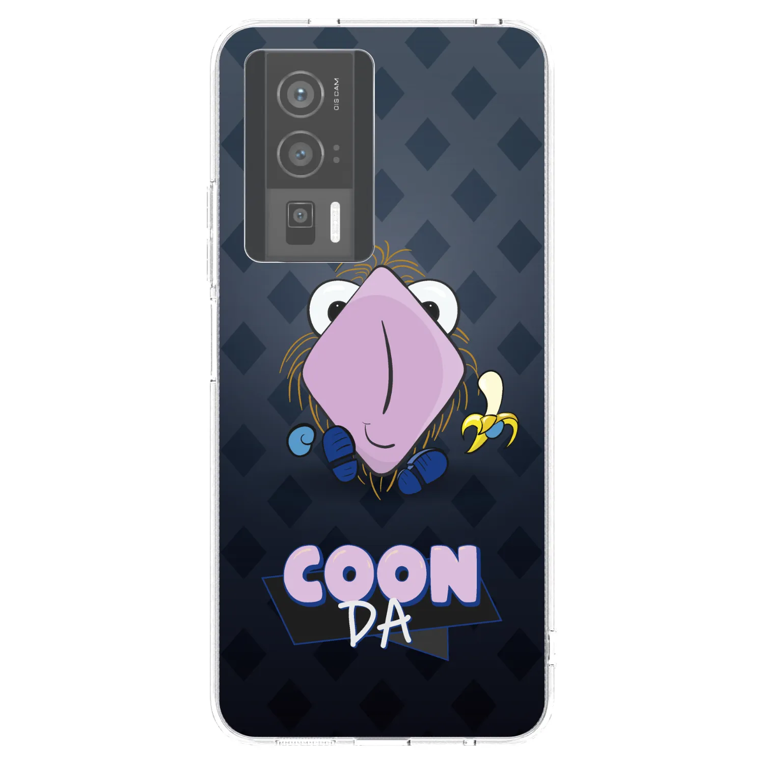 Picasee silikonový průhledný obal pro Xiaomi Poco F5 Pro 5G - COONDA chlupatka - tmavá