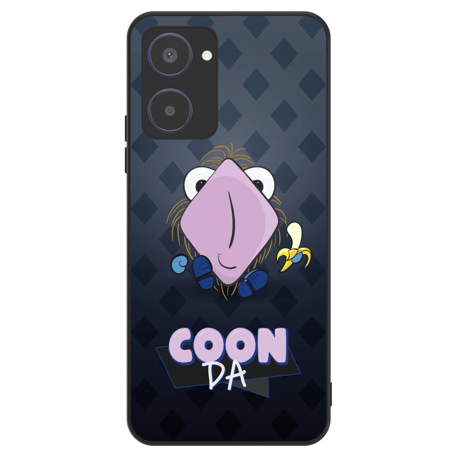 Picasee ULTIMATE CASE pro Realme 10 4G - COONDA chlupatka - tmavá