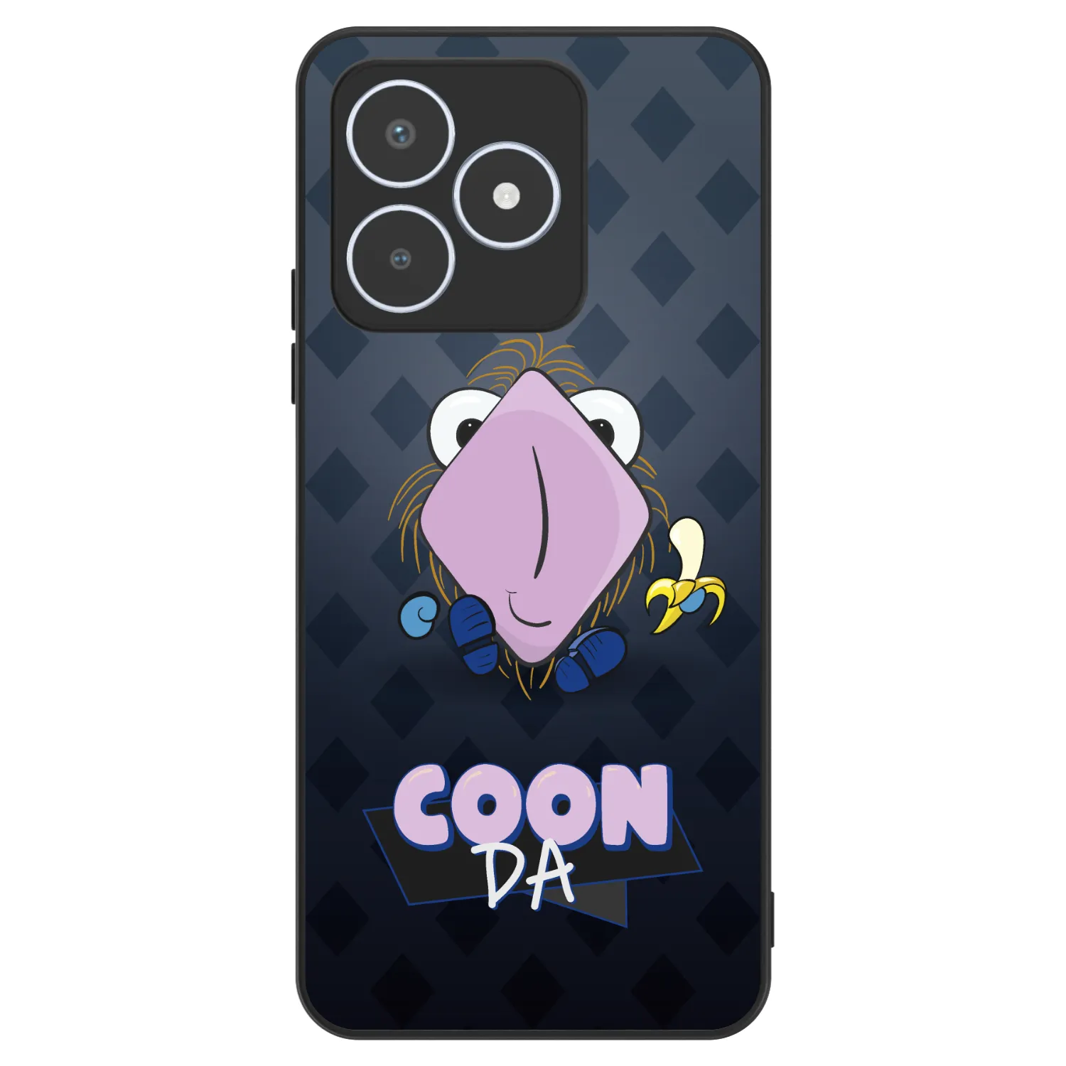 Picasee ULTIMATE CASE pro Realme C53 - COONDA chlupatka - tmavá