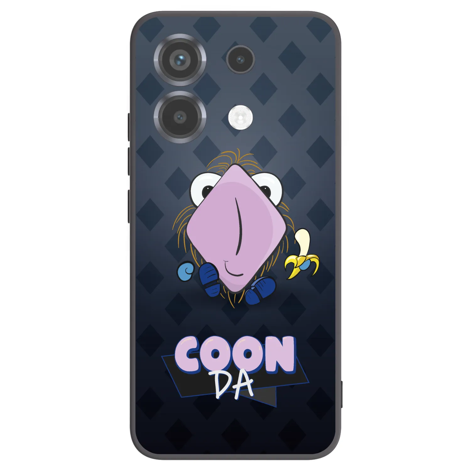 Picasee silikonový černý obal pro Xiaomi Poco X6 - COONDA chlupatka - tmavá