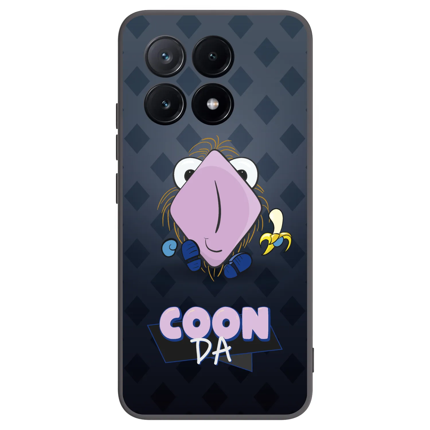 Picasee silikonový černý obal pro Xiaomi Poco X6 Pro - COONDA chlupatka - tmavá