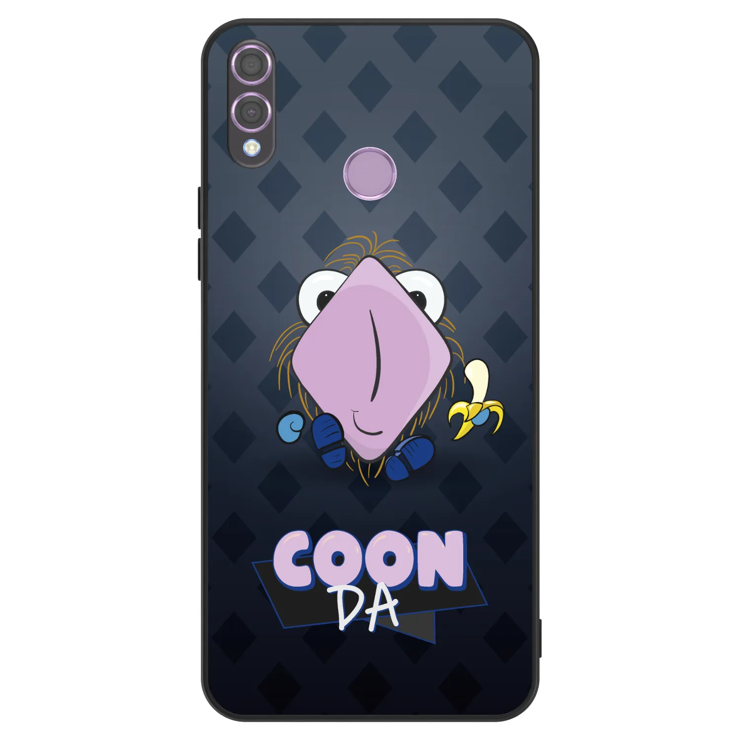 Picasee ULTIMATE CASE pro Honor 8X - COONDA chlupatka - tmavá