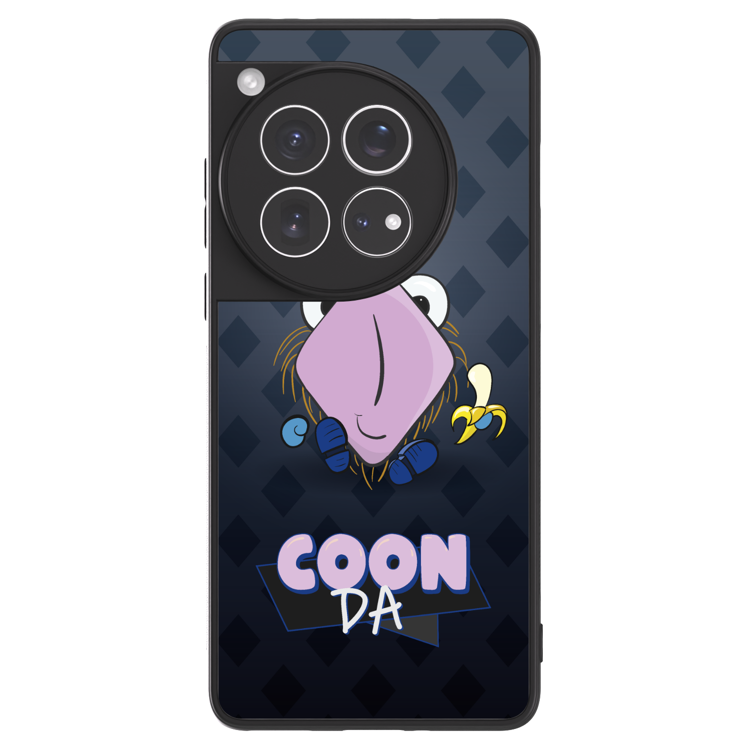 Picasee ULTIMATE CASE pro OnePlus 12 5G - COONDA chlupatka - tmavá