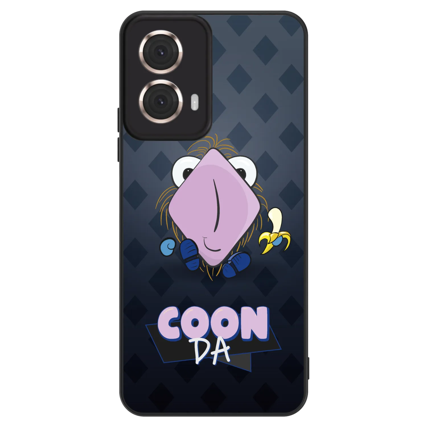 Picasee ULTIMATE CASE pro Motorola Moto G85 - COONDA chlupatka - tmavá