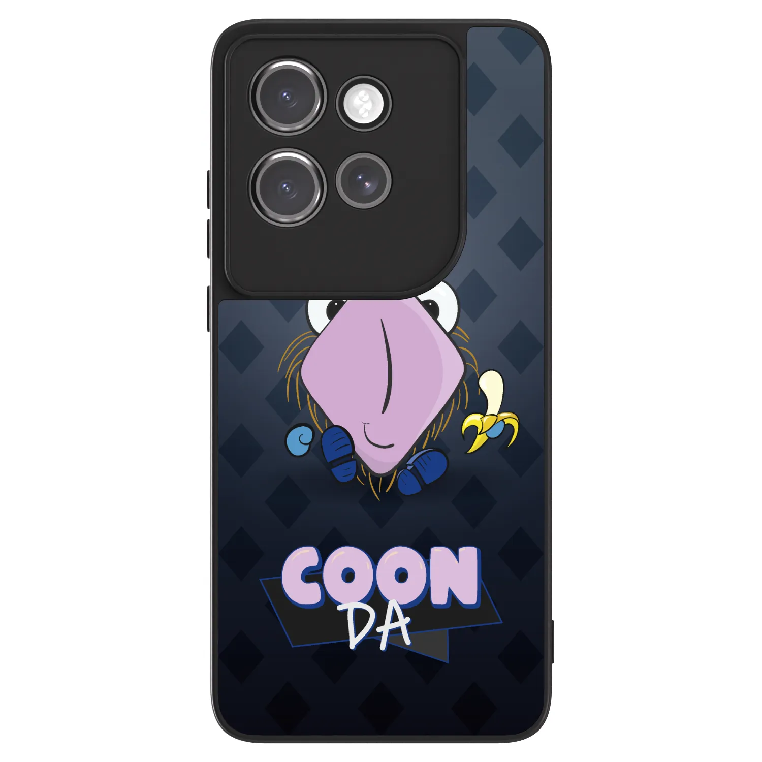 Picasee ULTIMATE CASE pro Motorola Edge 50 Neo - COONDA chlupatka - tmavá