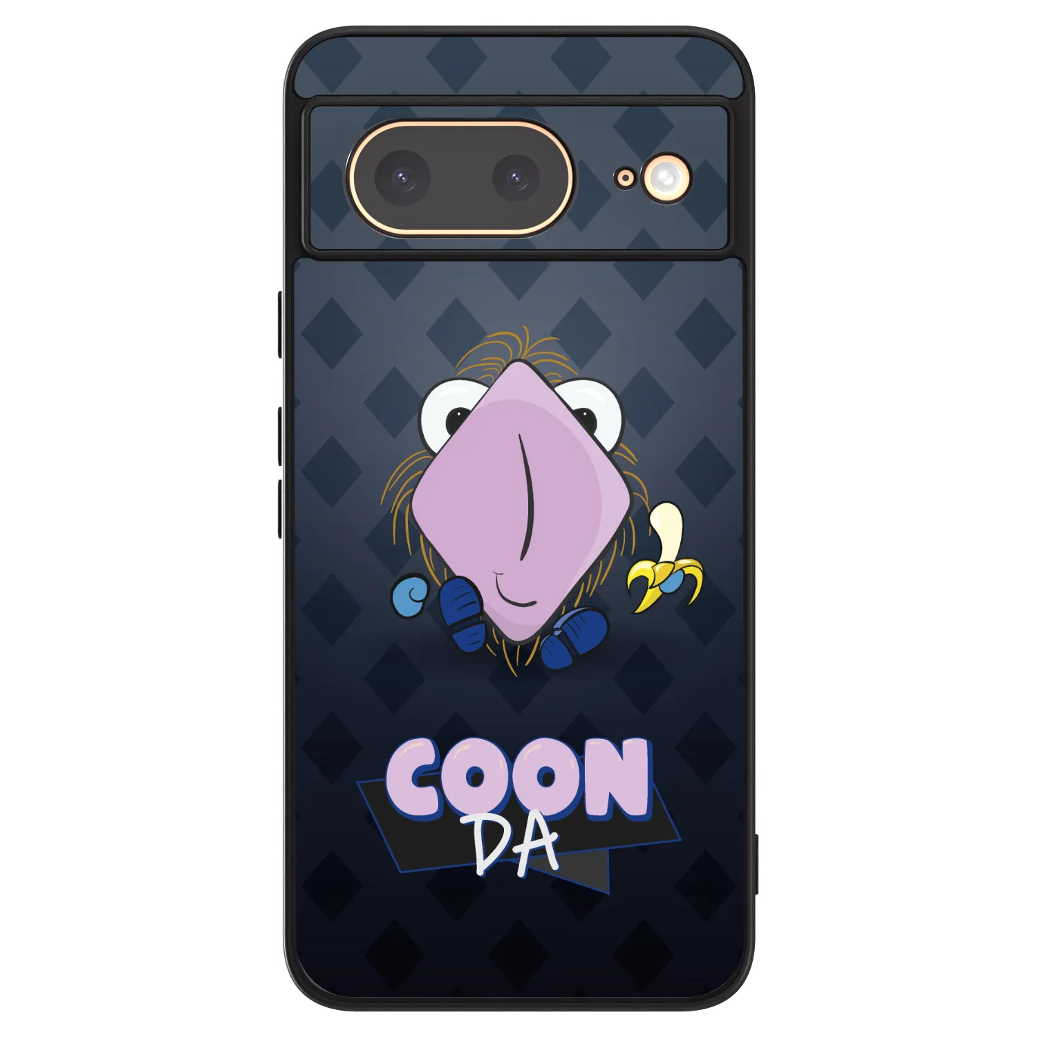Picasee ULTIMATE CASE pro Google Pixel 8 - COONDA chlupatka - tmavá