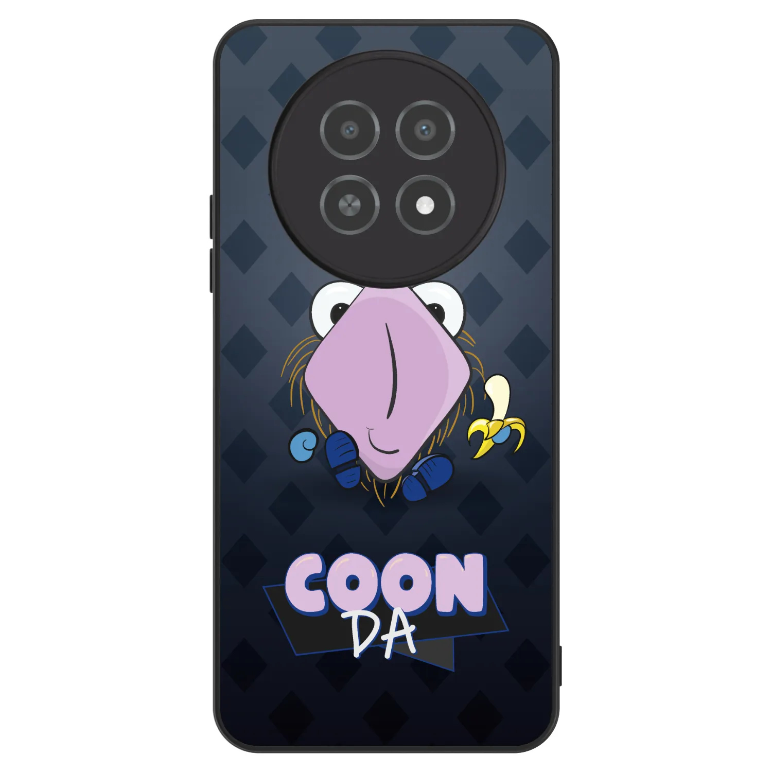 Picasee ULTIMATE CASE pro Realme 12X - COONDA chlupatka - tmavá