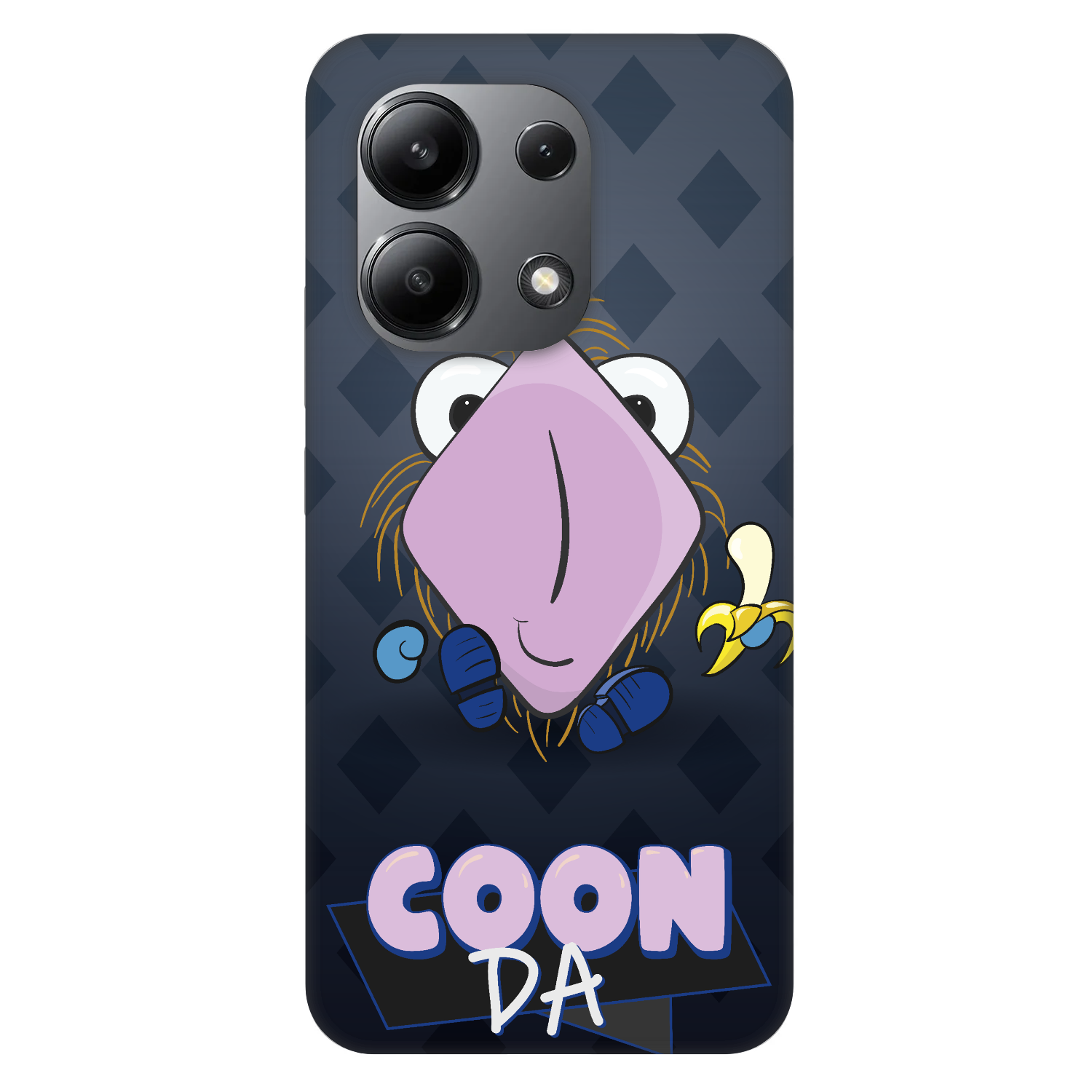 Picasee Fashion Case pro Xiaomi Redmi Note 13 4G - COONDA chlupatka - tmavá