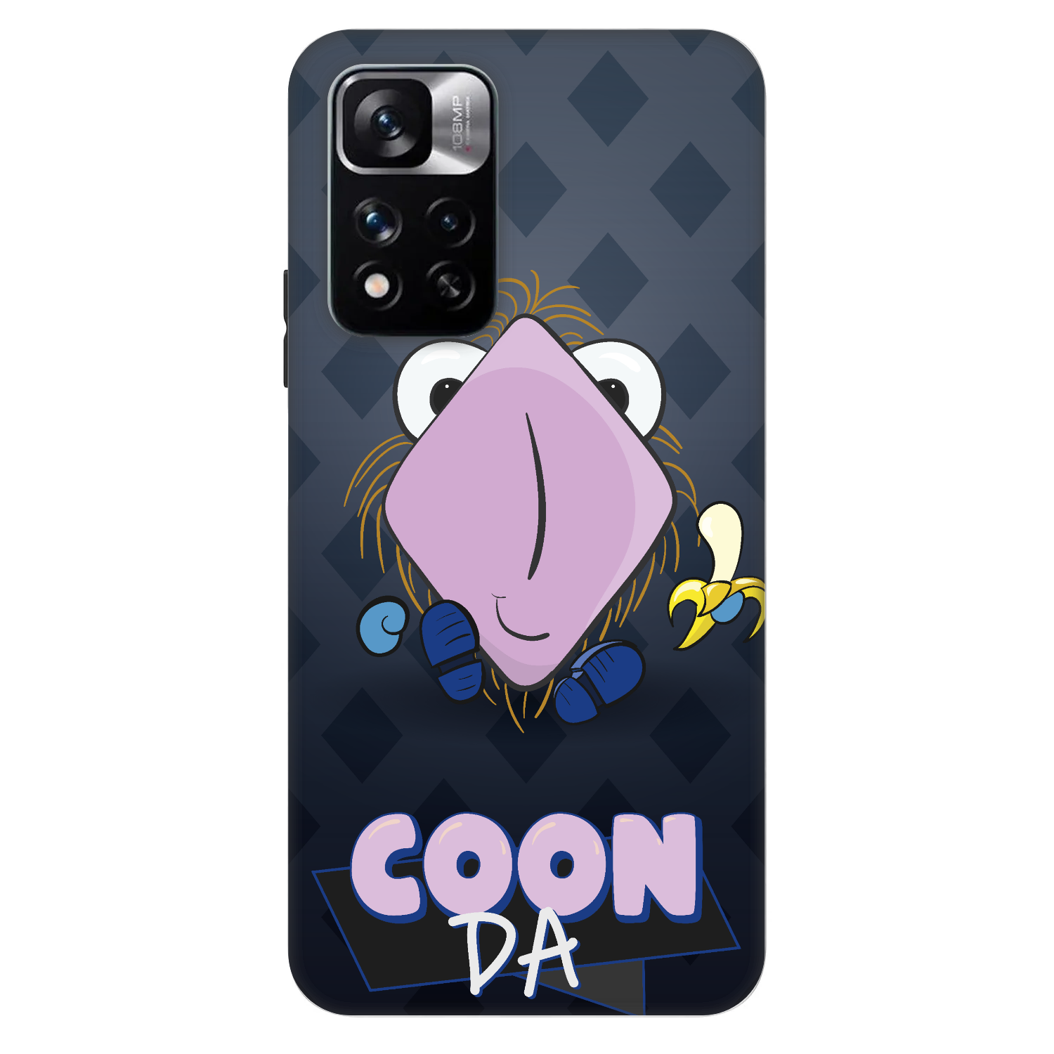 Picasee Fashion Case pro Xiaomi Redmi Note 11 Pro - COONDA chlupatka - tmavá