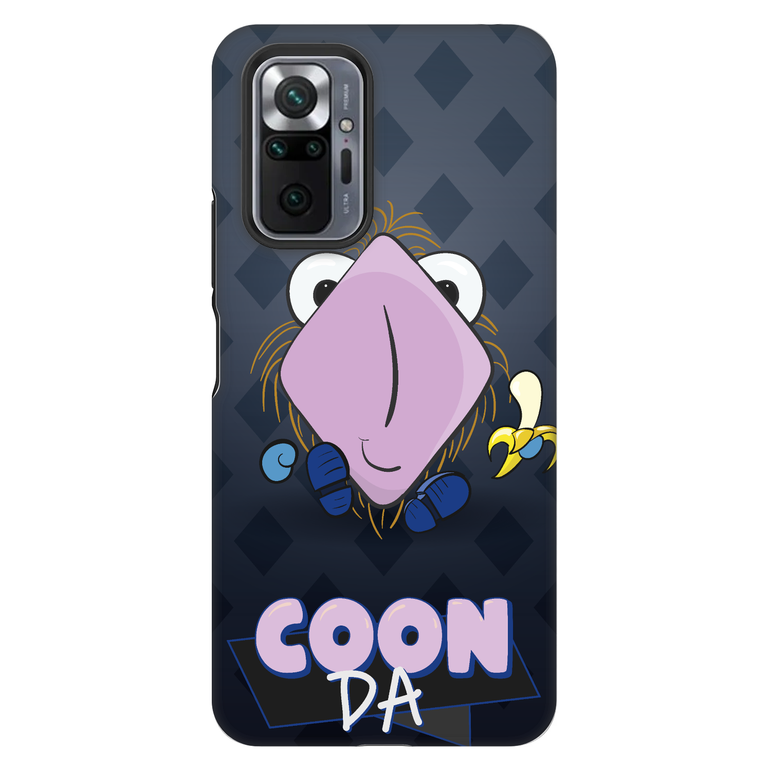 Picasee Fashion Case pro Xiaomi Redmi Note 10 Pro - COONDA chlupatka - tmavá