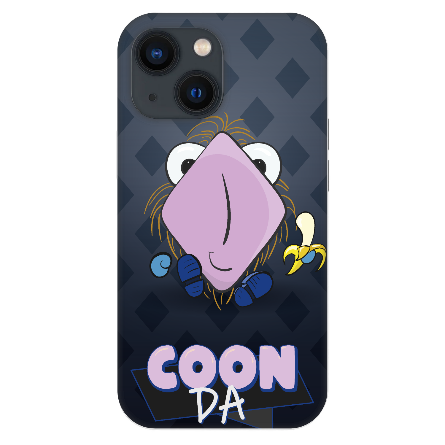 Picasee Fashion Case pro Apple iPhone 13 mini - COONDA chlupatka - tmavá