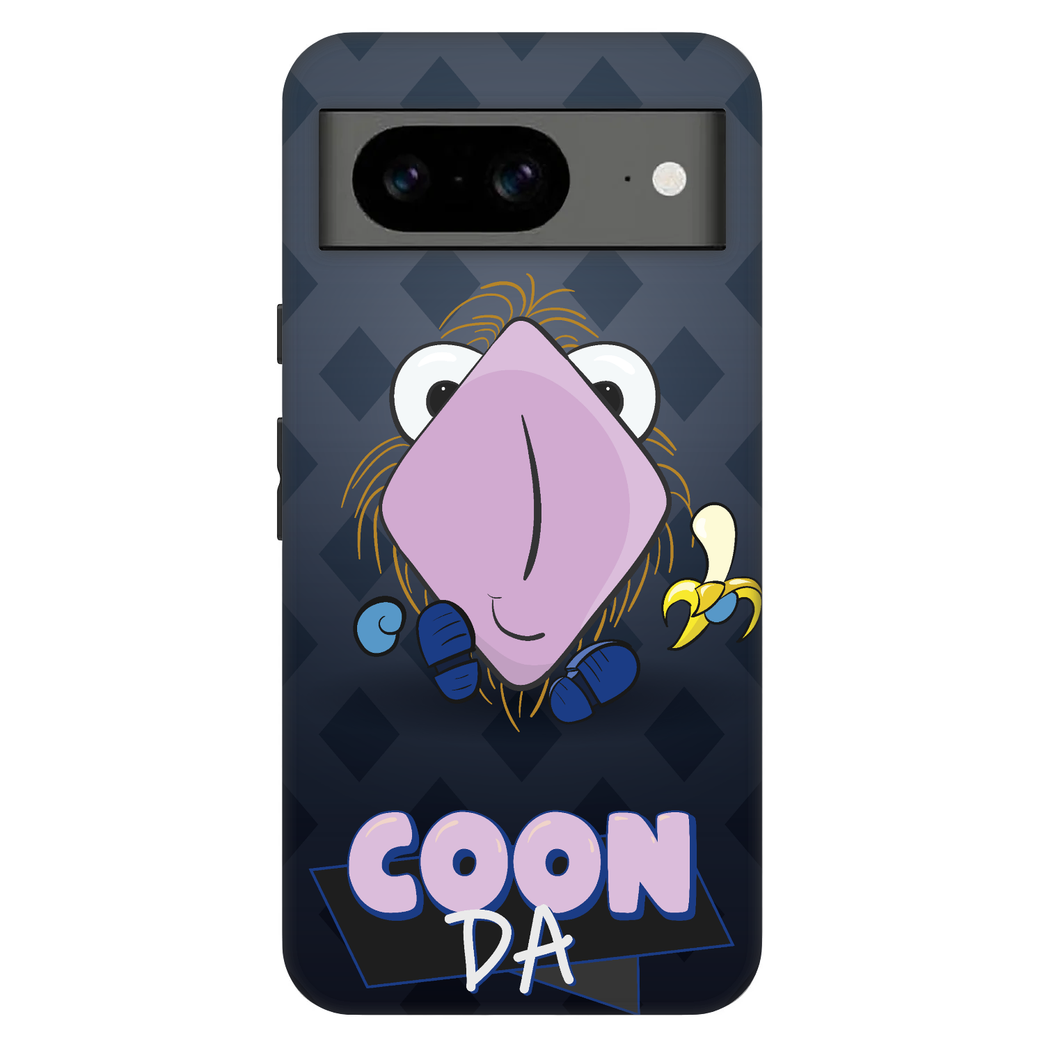 Picasee Fashion Case pro Google Pixel 8 Pro - COONDA chlupatka - tmavá