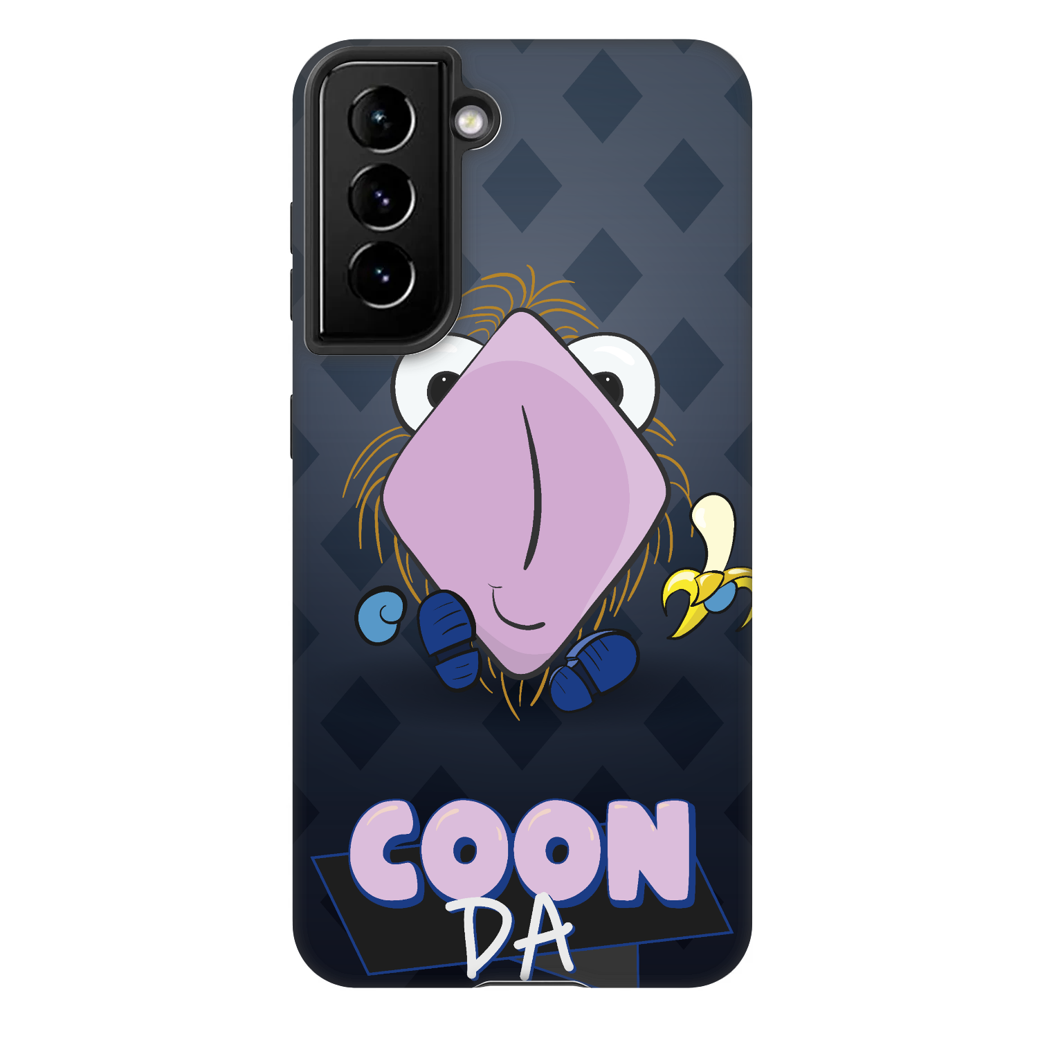Picasee Fashion Case pro Samsung Galaxy S22 5G - COONDA chlupatka - tmavá