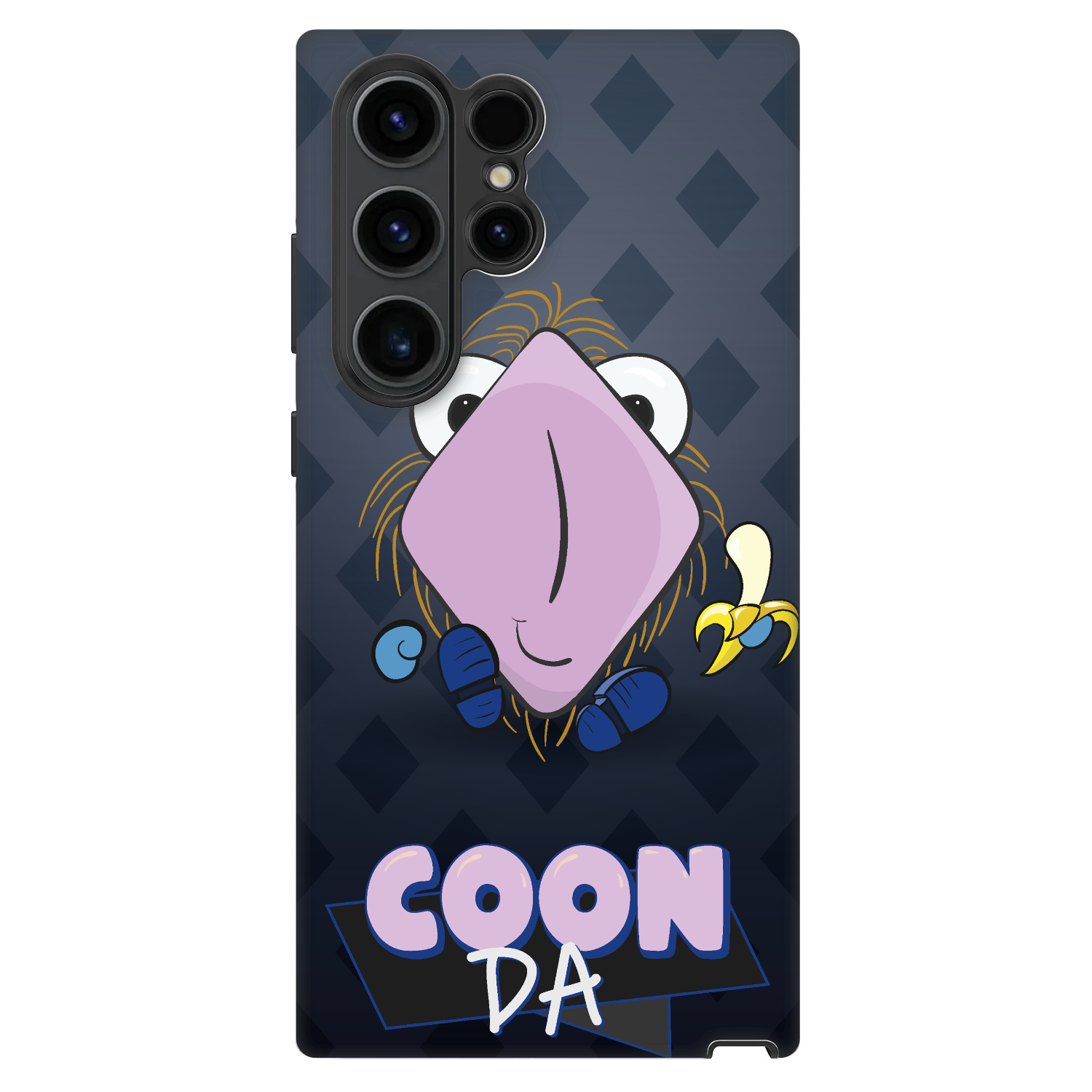 Picasee Fashion Case pro Samsung Galaxy S22 Ultra 5G - COONDA chlupatka - tmavá