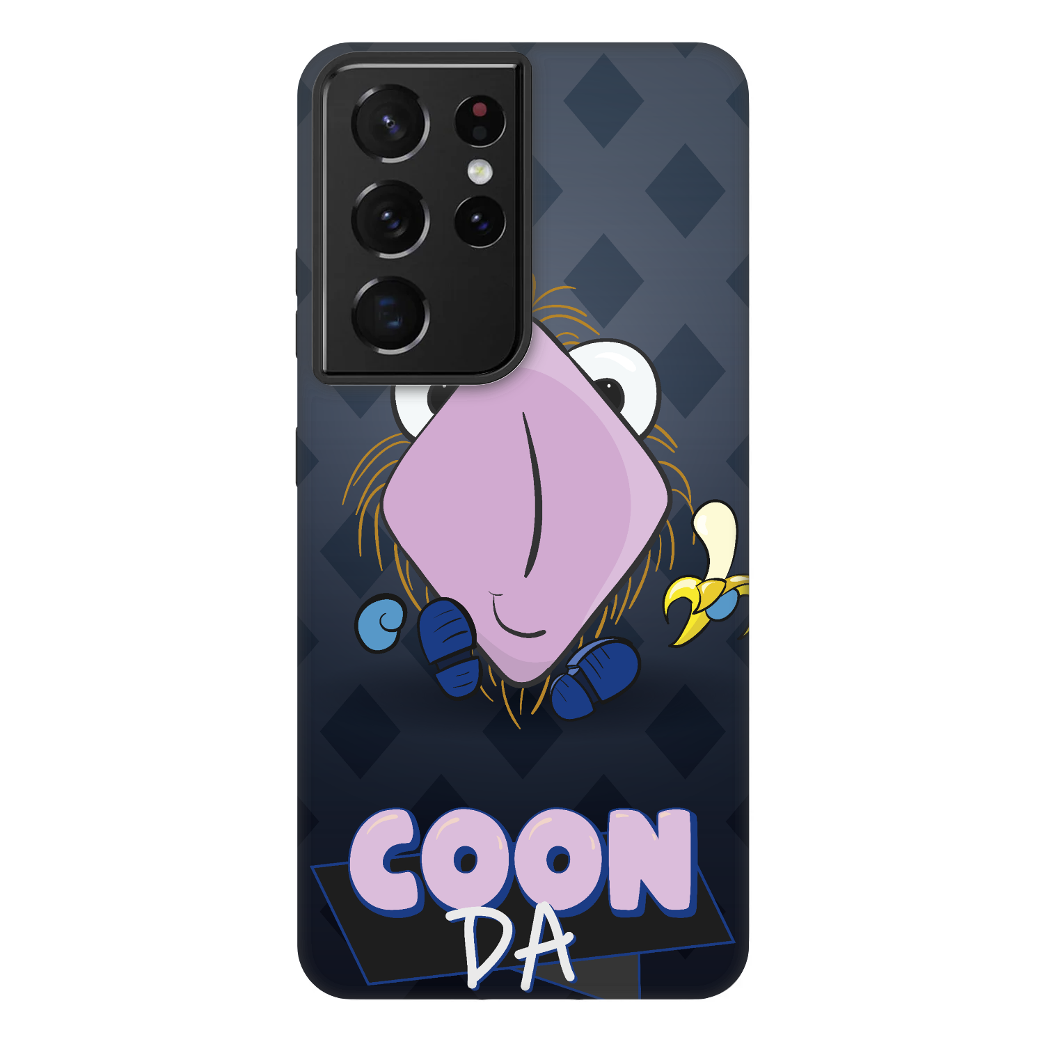 Picasee Fashion Case pro Samsung Galaxy S21 Ultra 5G G998B - COONDA chlupatka - tmavá
