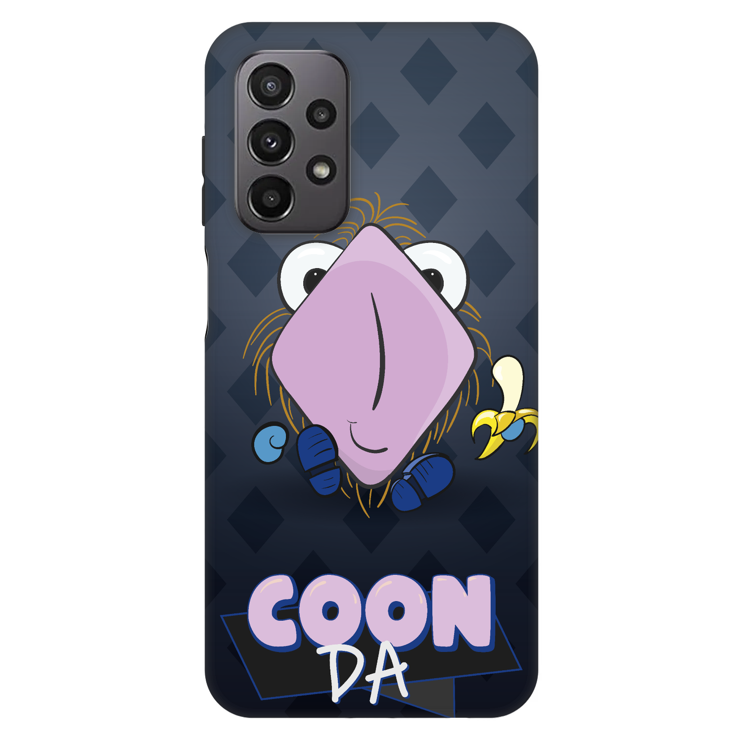 Picasee Fashion Case pro Samsung Galaxy A23 A236B 5G - COONDA chlupatka - tmavá