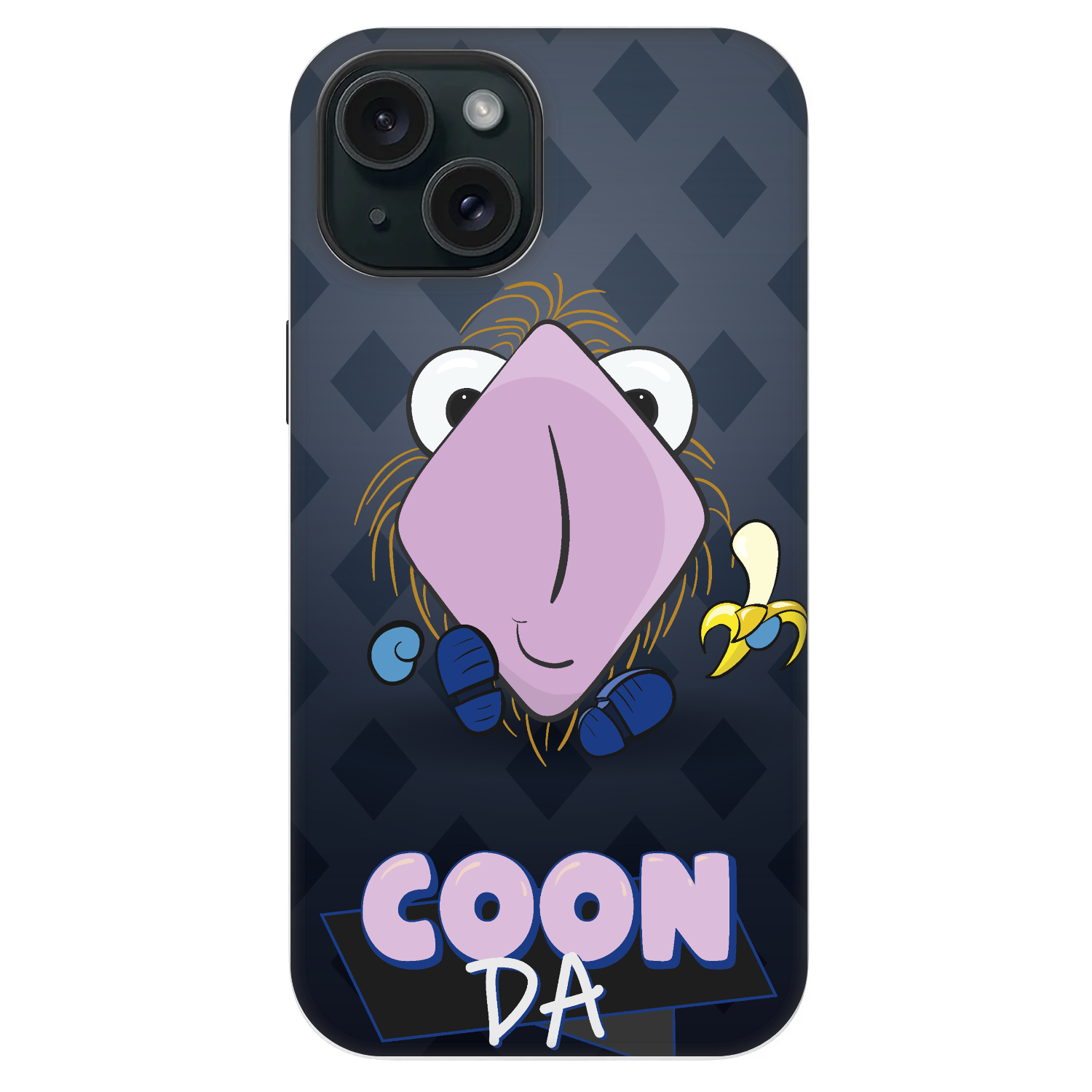 Picasee Fashion Case MagSafe Apple iPhone 14 - COONDA chlupatka - tmavá