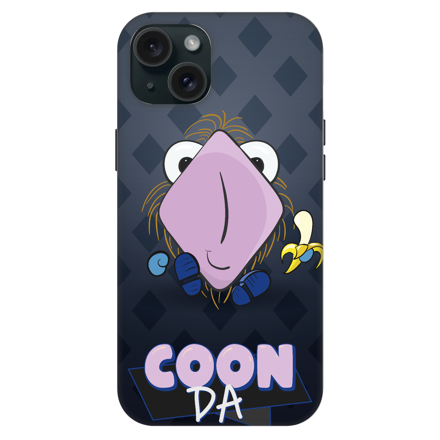 Picasee Fashion Case MagSafe Apple iPhone 15 Plus - COONDA chlupatka - tmavá