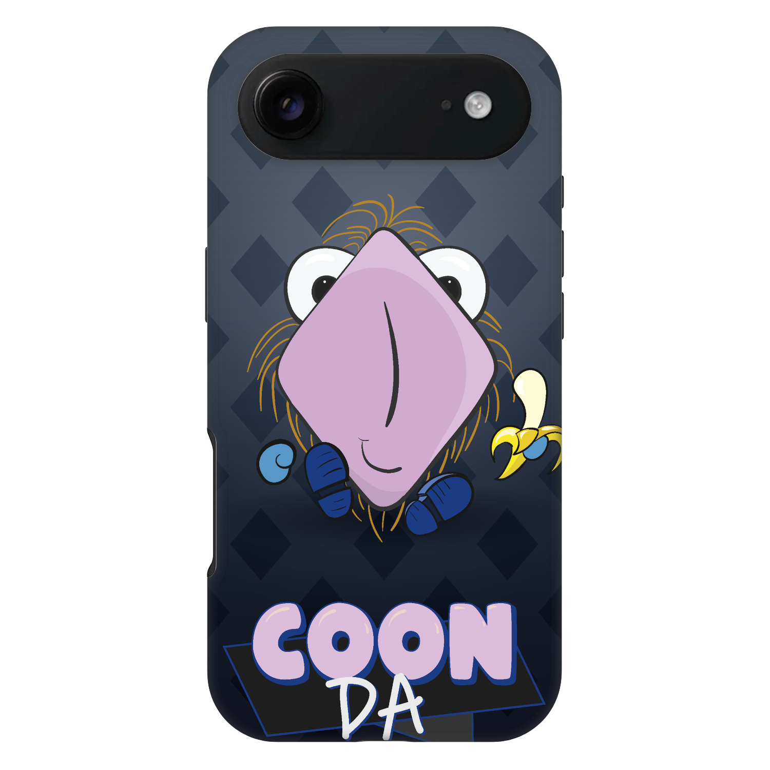 Picasee Fashion Case MagSafe Apple iPhone Air - COONDA chlupatka - tmavá