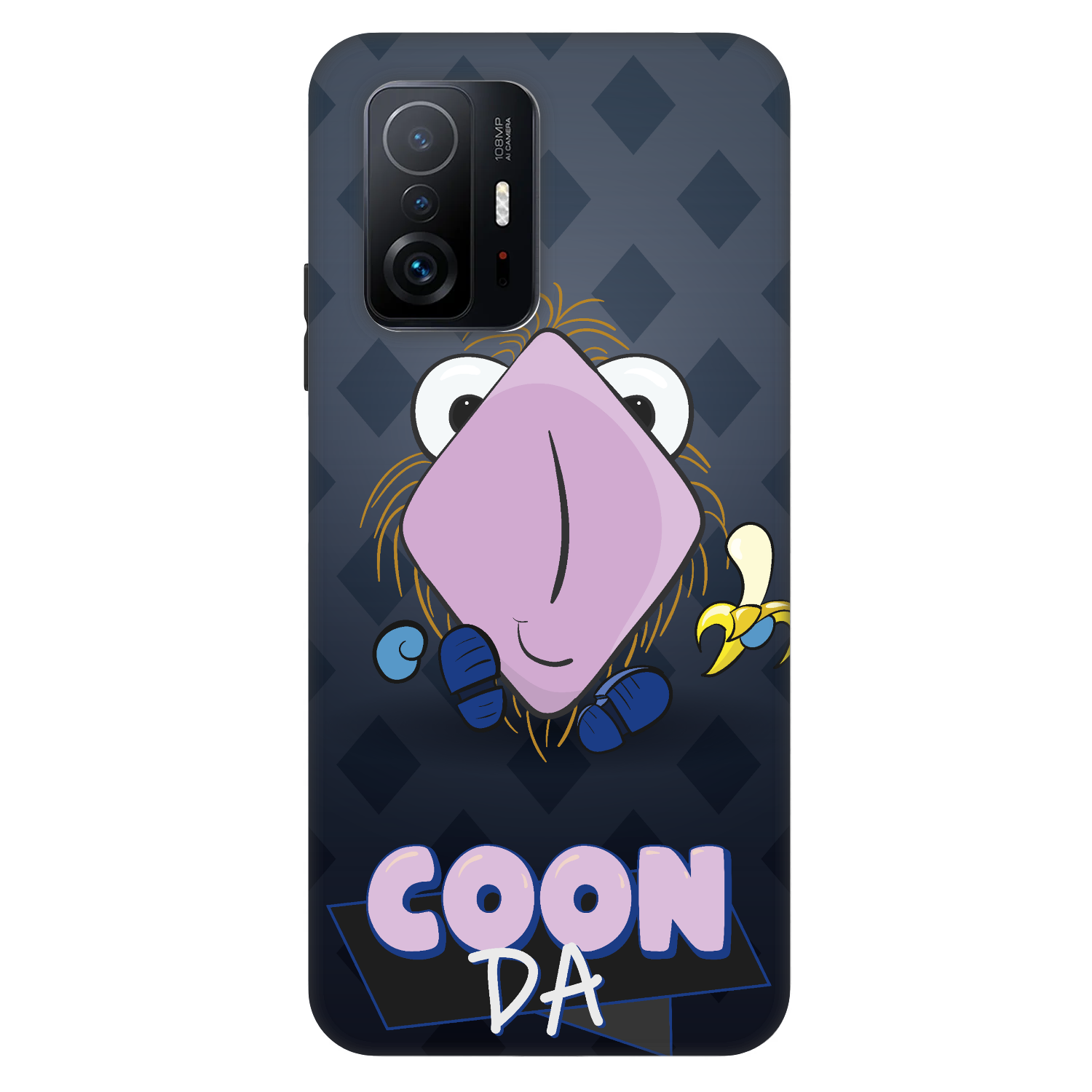 Picasee Fashion Case pro Xiaomi 11T - COONDA chlupatka - tmavá