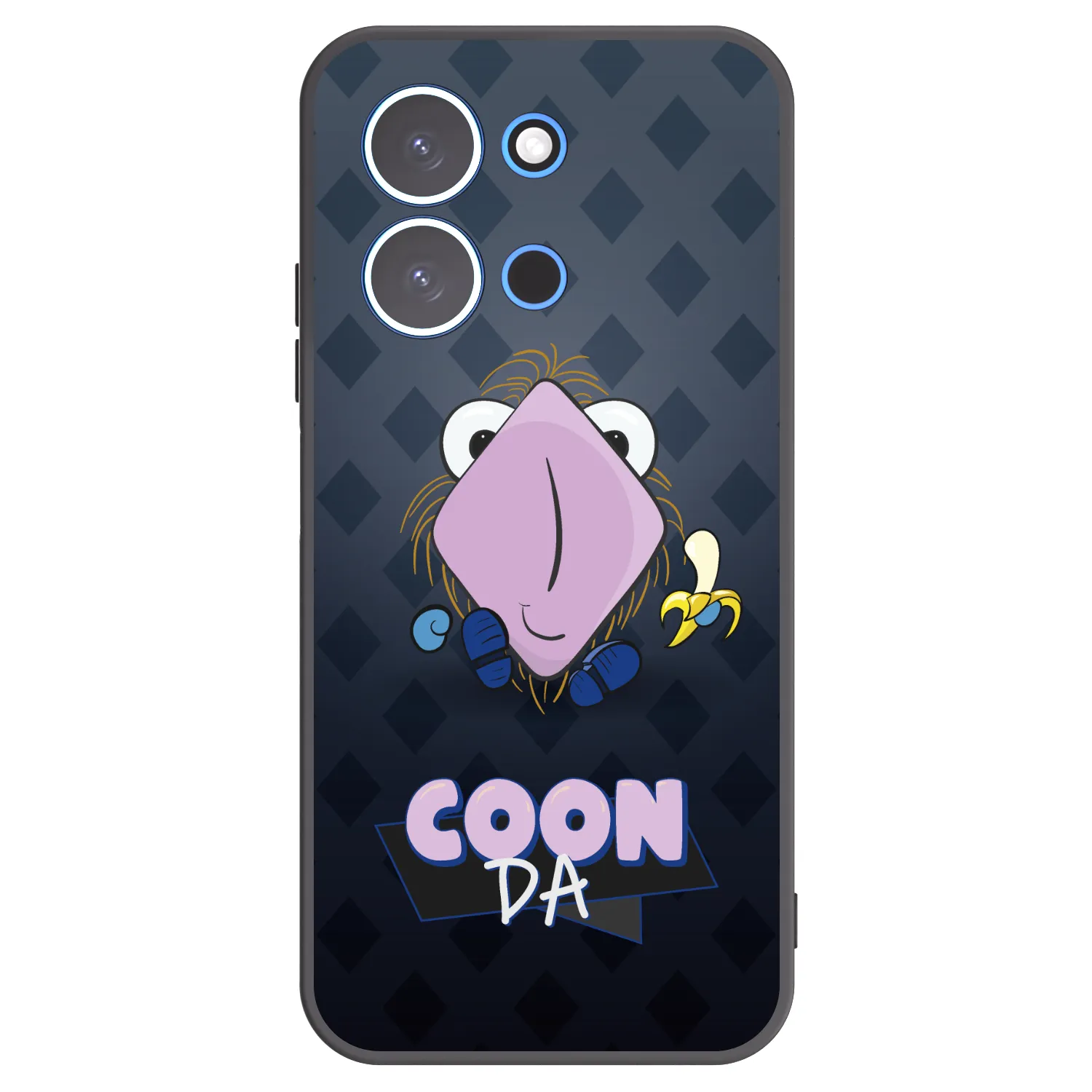 Picasee silikonový černý obal pro Xiaomi Redmi 15C 4G - COONDA chlupatka - tmavá