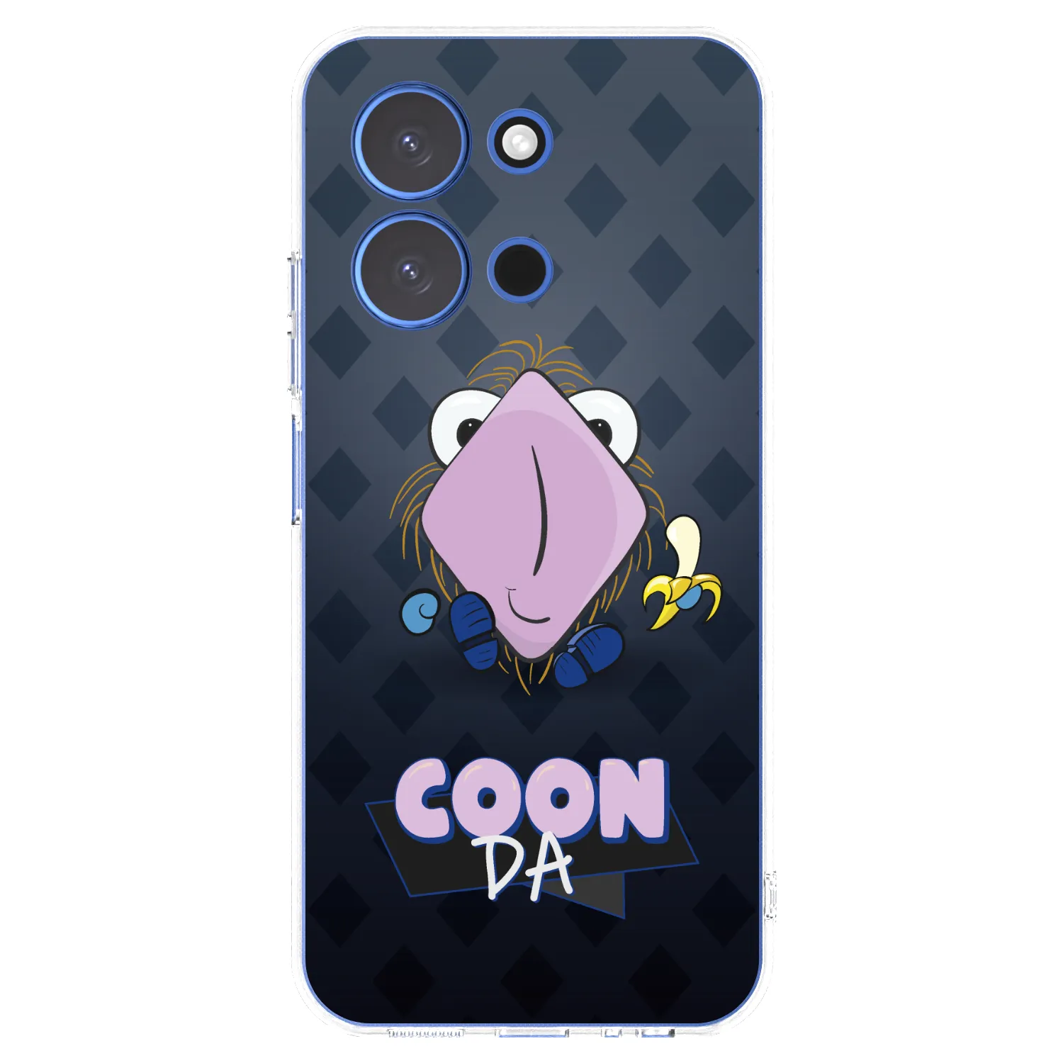 Picasee silikonový průhledný obal pro Xiaomi Redmi 15C 4G - COONDA chlupatka - tmavá
