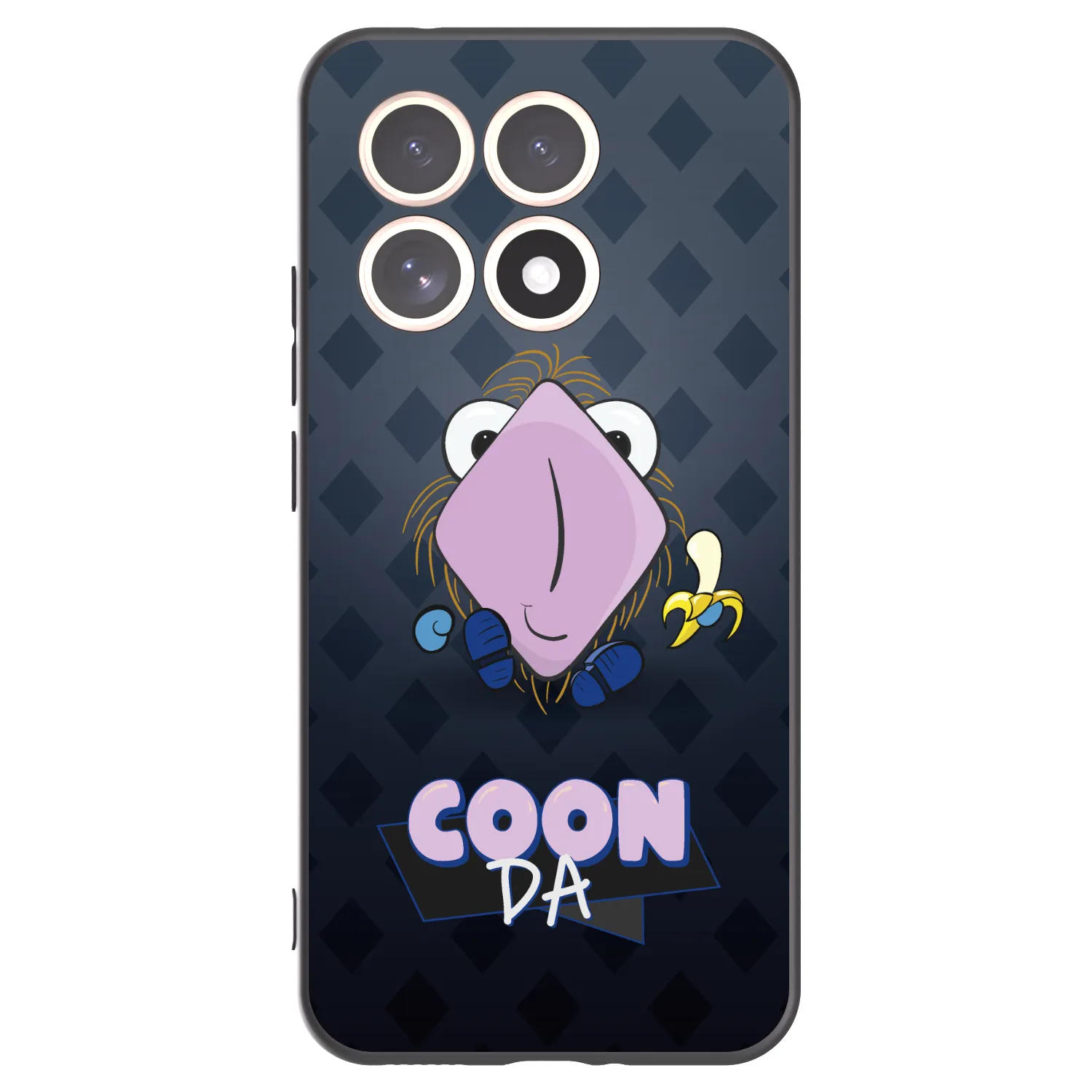 Picasee silikonový černý obal pro Xiaomi 15T - COONDA chlupatka - tmavá