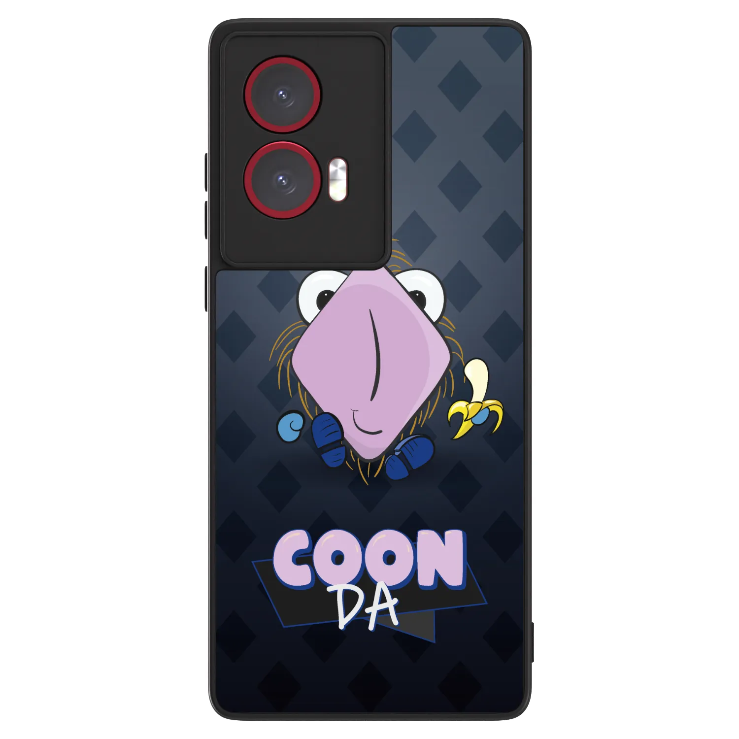 Picasee ULTIMATE CASE pro Motorola Edge 50 Fusion - COONDA chlupatka - tmavá