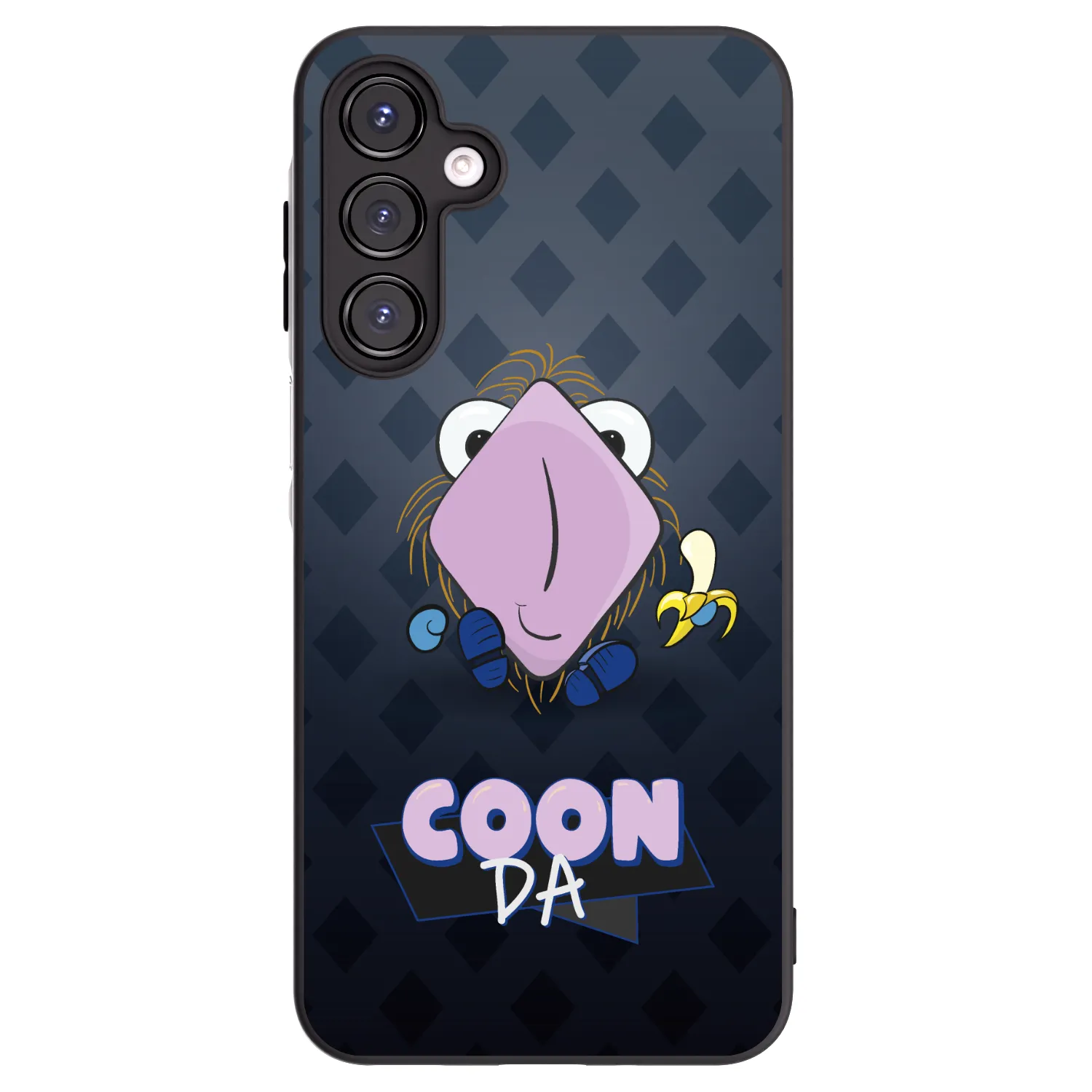 Picasee silikonový černý obal pro Samsung Galaxy A16 4G - COONDA chlupatka - tmavá