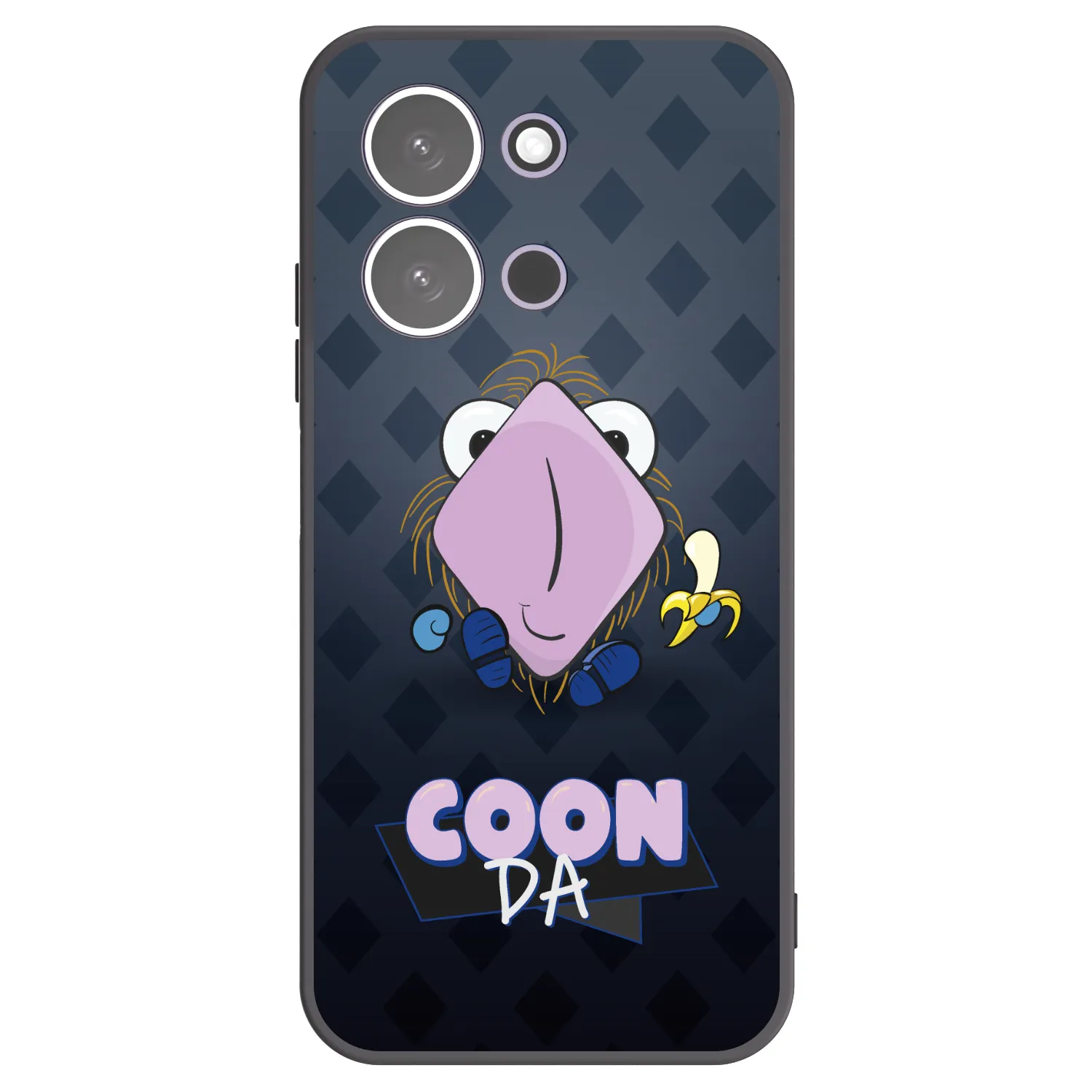 Picasee silikonový černý obal pro Xiaomi Redmi 15C 5G - COONDA chlupatka - tmavá